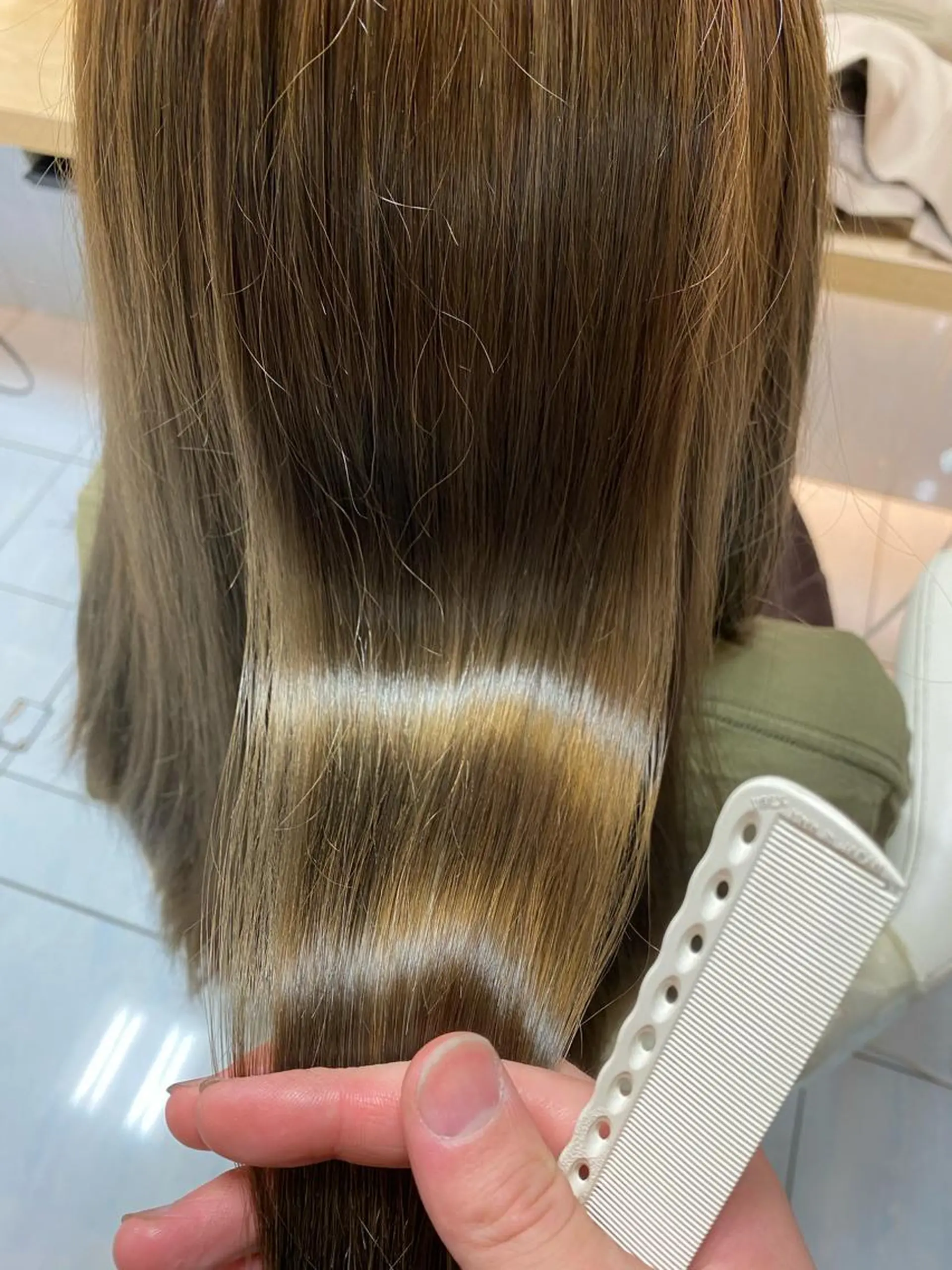 ロング カラー 【𝐀𝐬𝐡大森】 石崎竜祐のヘアスタイル