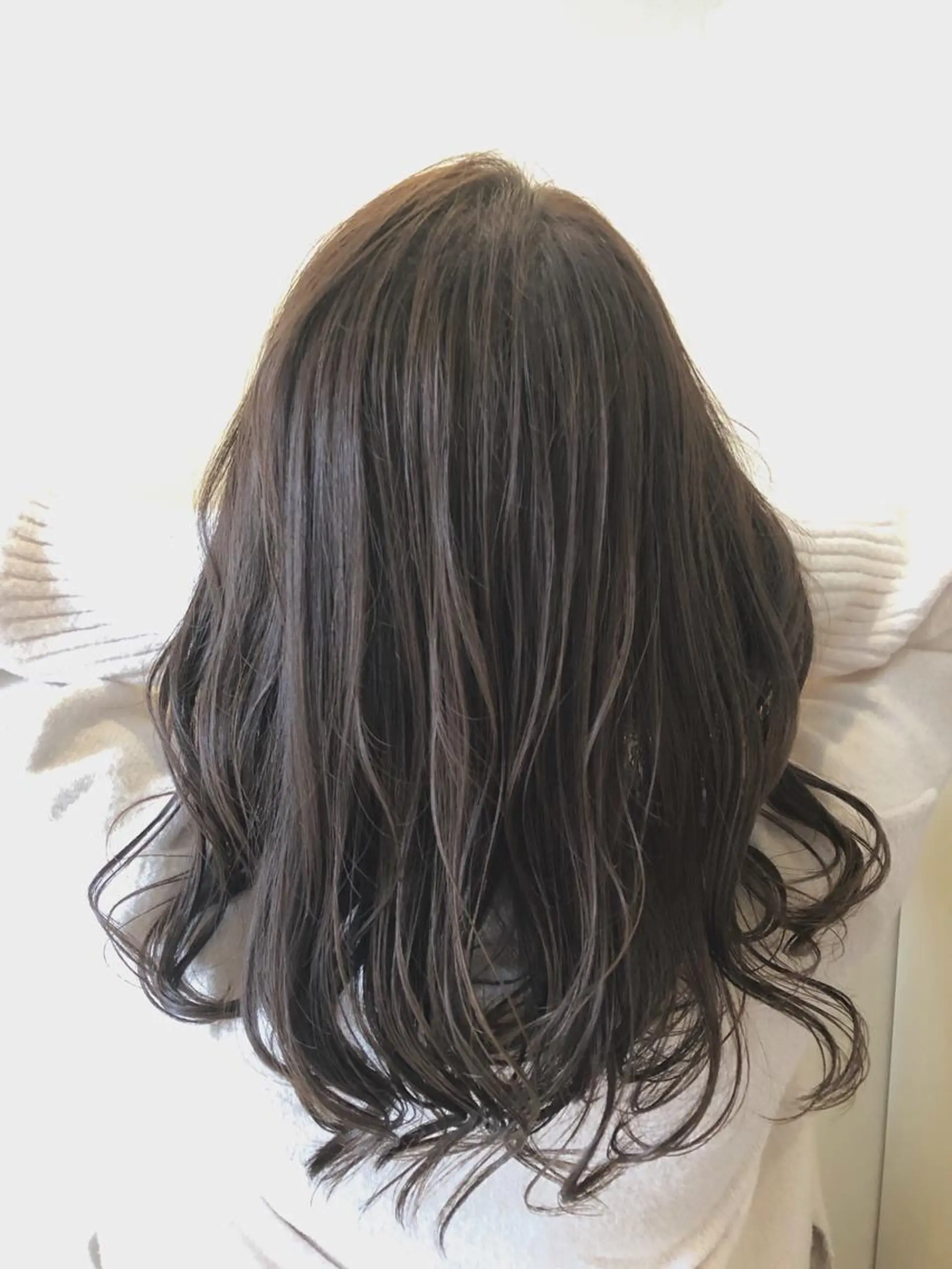 セミロング カラー ハイライトカラー ハイライト 😺ヒアリング 重視😺小川のヘアスタイル