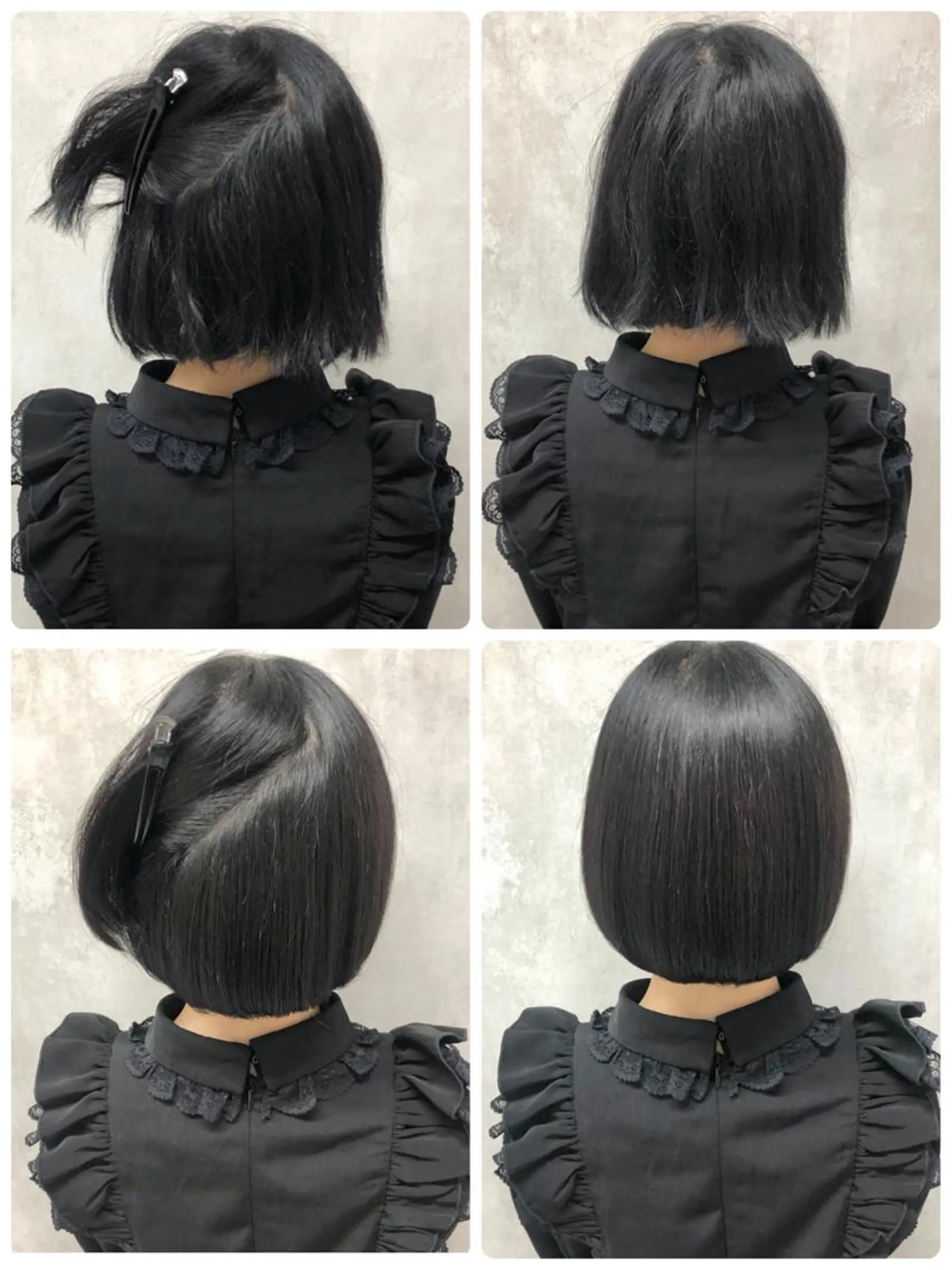 ショート カット 縮毛矯正 トリートメント ⚠️美容室迷子⚠️ 谷口にお任せ😊のヘアスタイル