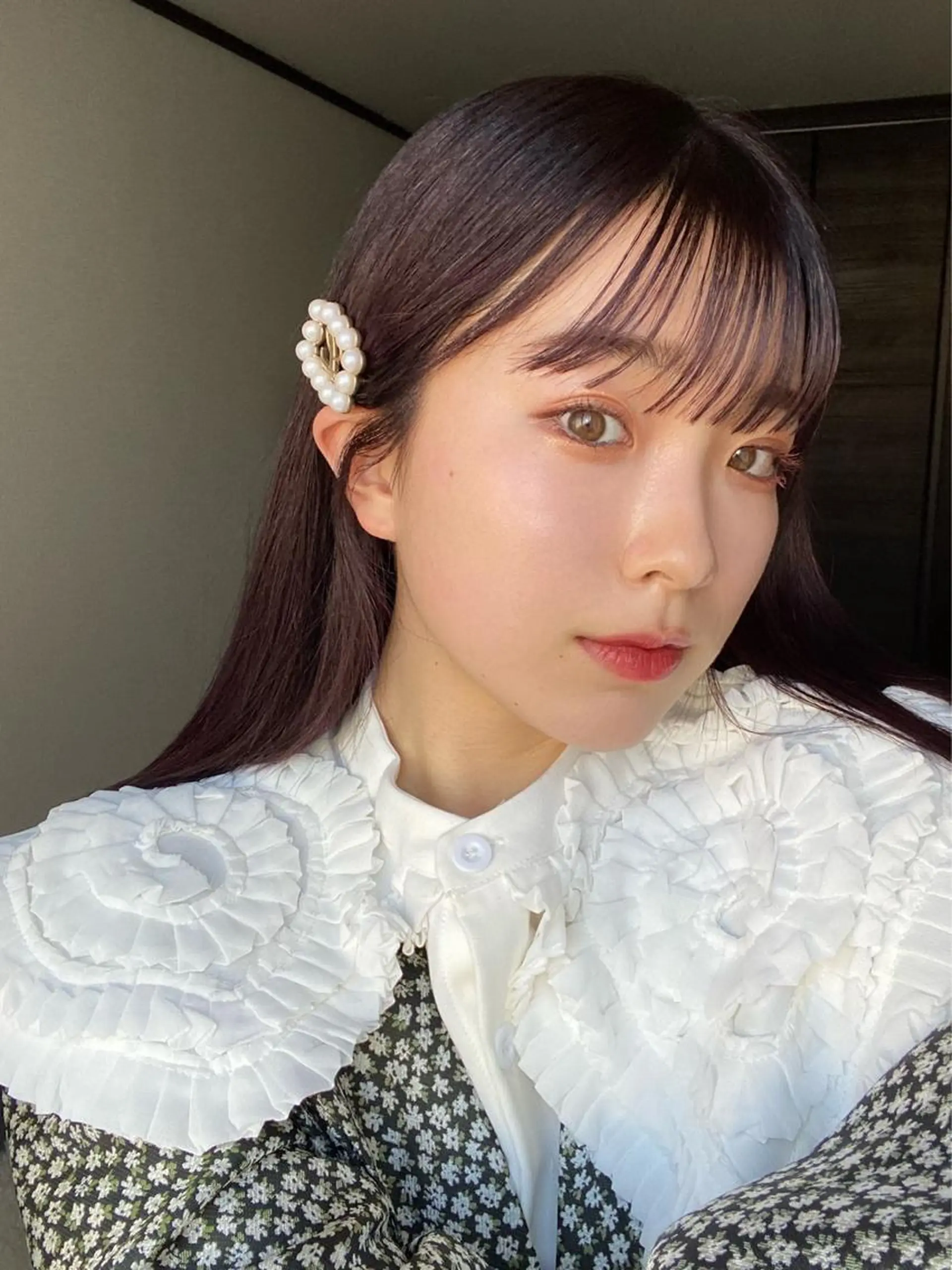 カラー ラベンダーカラー ラベンダーピンク ピンクカラー ヘアカラー トリートメント L'wis　比佐野 大地のヘアスタイル