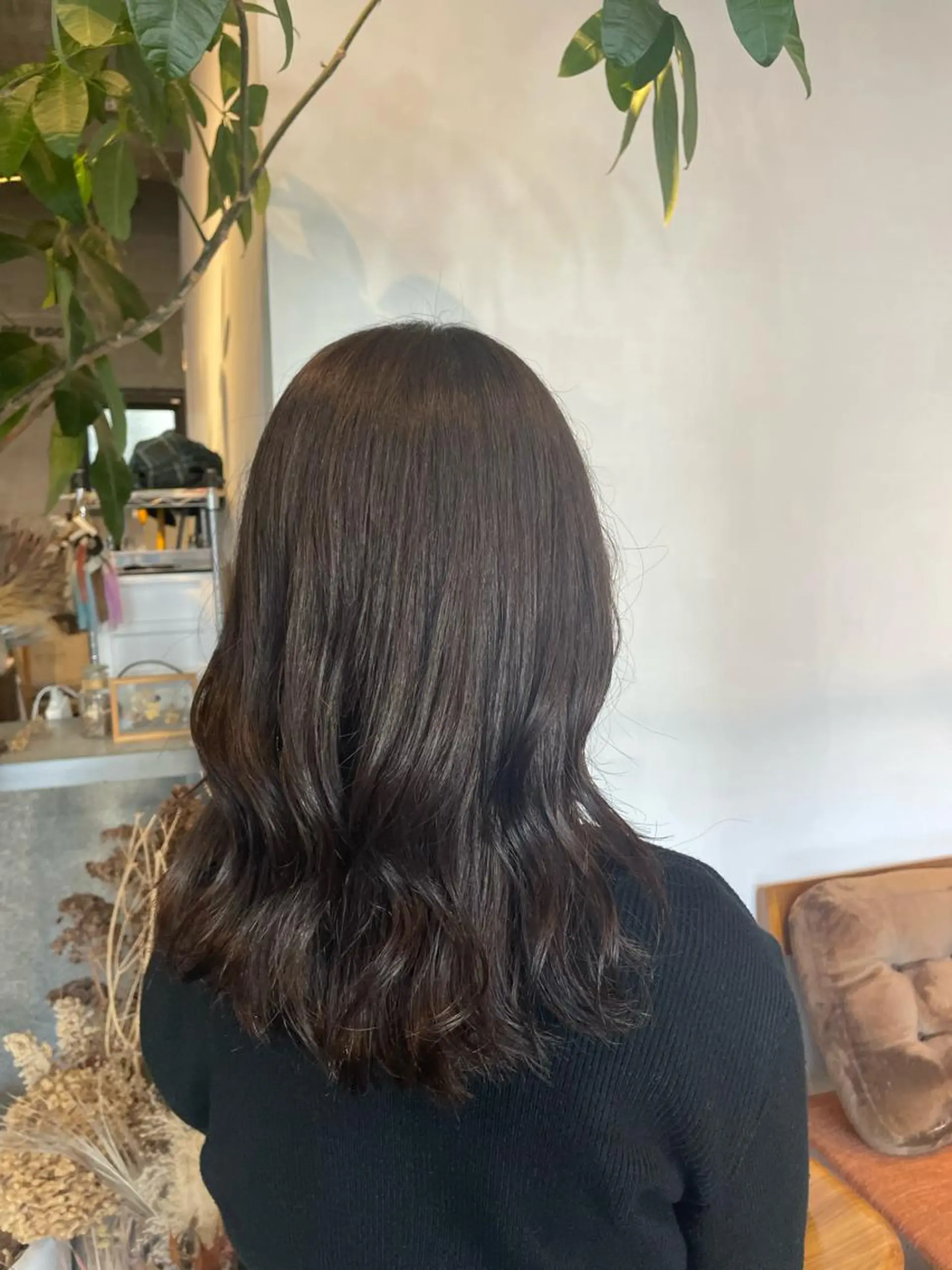 カラー アッシュ アッシュブラウン ブラウンカラー 透明感カラー ヘアカラー トリートメント MAUVE MIYUのヘアスタイル