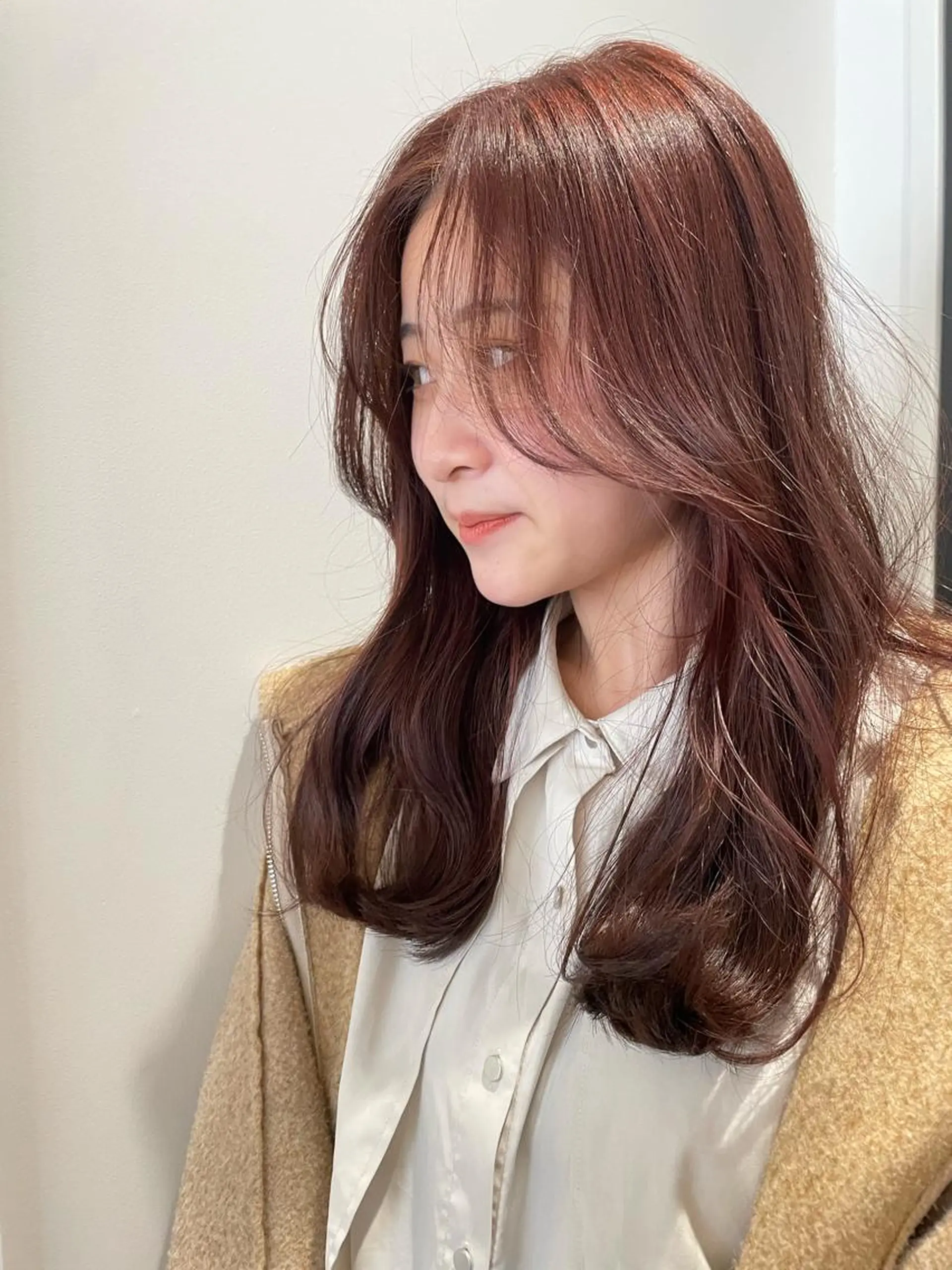 ロング 韓国風ヘア レイヤーカット 韓国ヘア🤍 慎之介のヘアスタイル