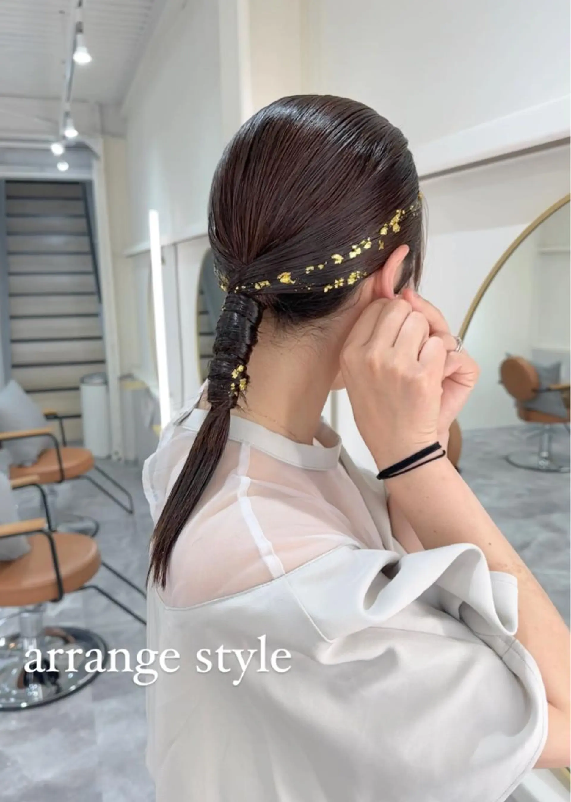 セミロング ヘアセット 似合わせ大得意美容師 .Haruka.のヘアスタイル