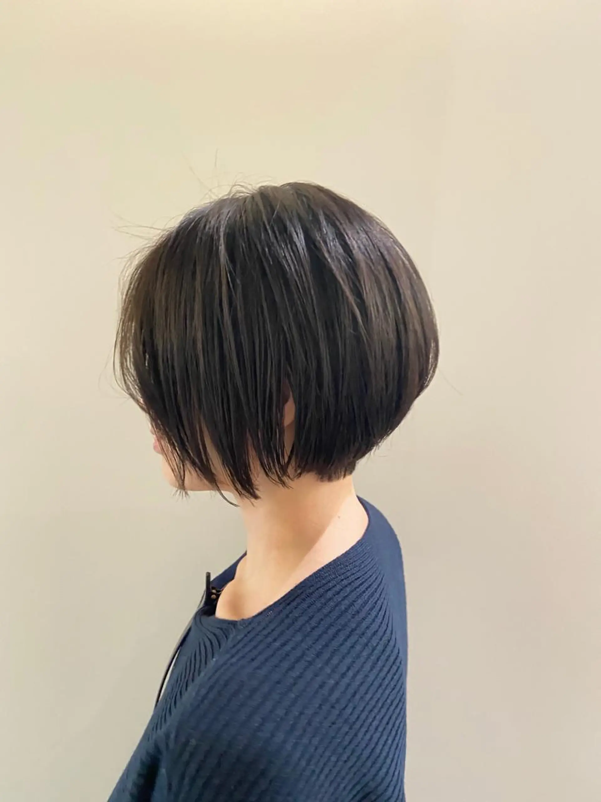 ショート ボブ 髪質改善 トリートメント 田中 あやなのヘアスタイル