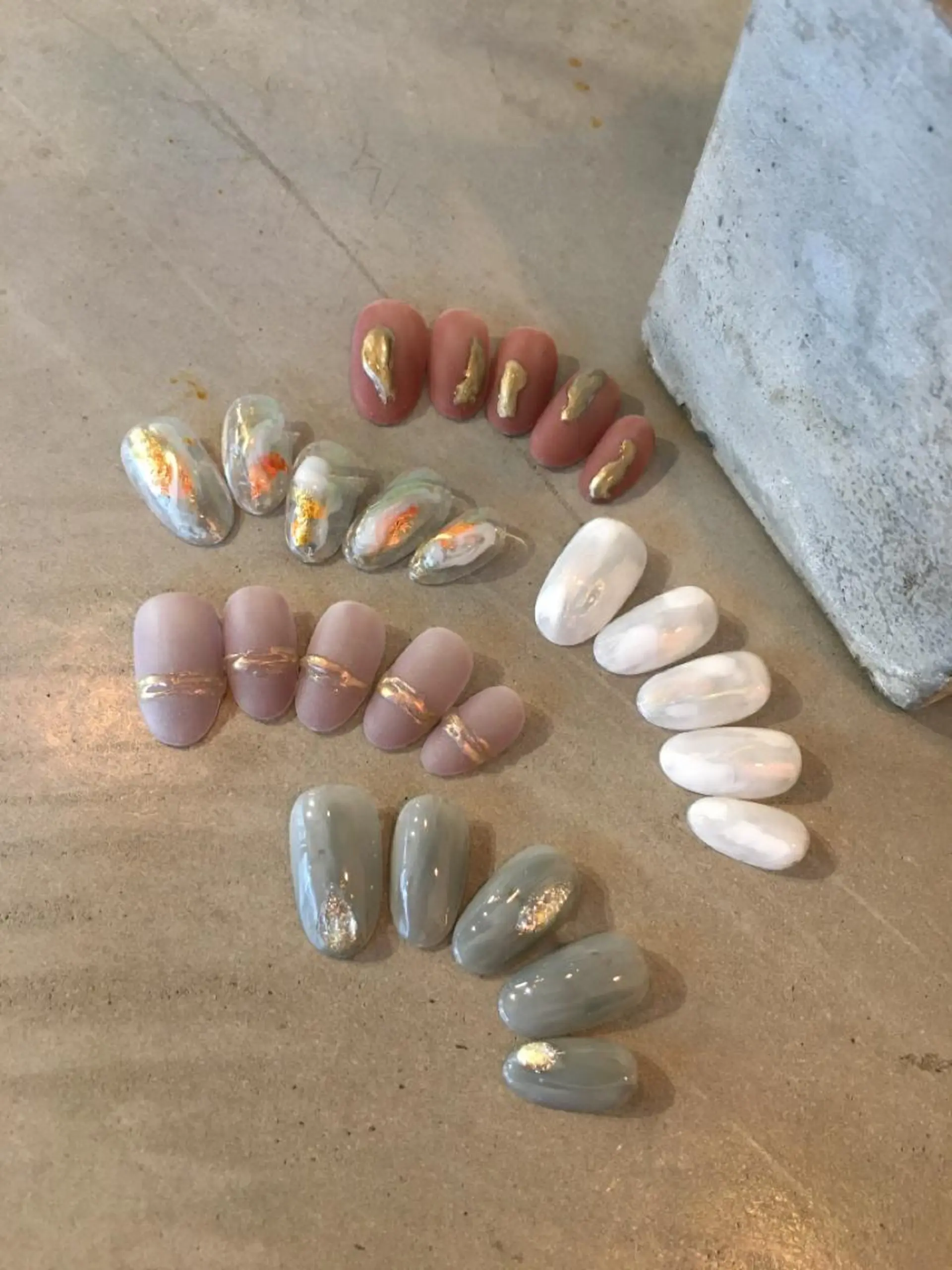 ネイル ジェルネイル ニュアンスネイル ハンドネイル nail salon Soeurのネイルデザイン