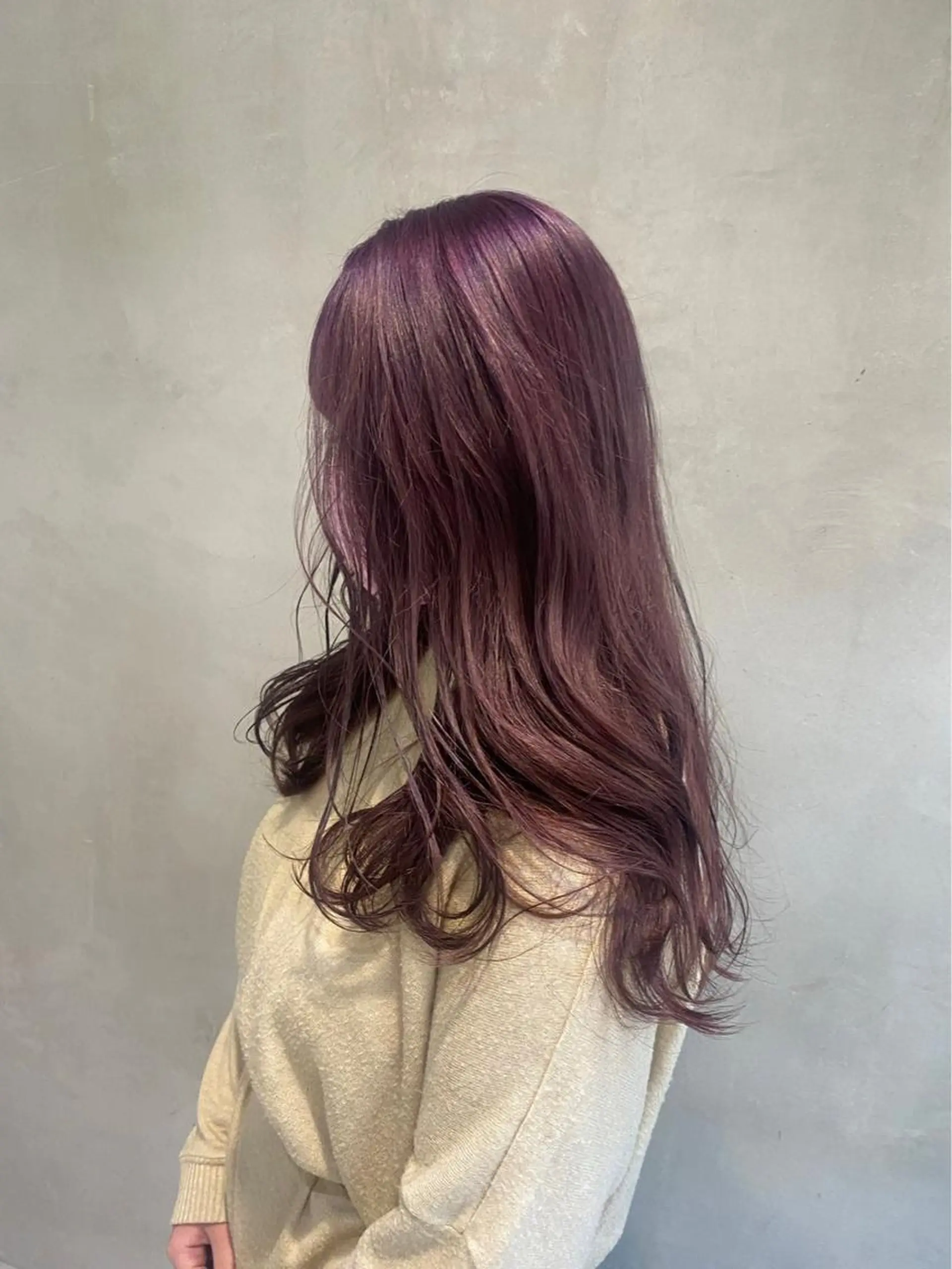 ロング カラー ブリーチ ラベンダーカラー ピンクカラー ピンクラベンダー 💐ナチュラルヘア Kroda💐のヘアスタイル