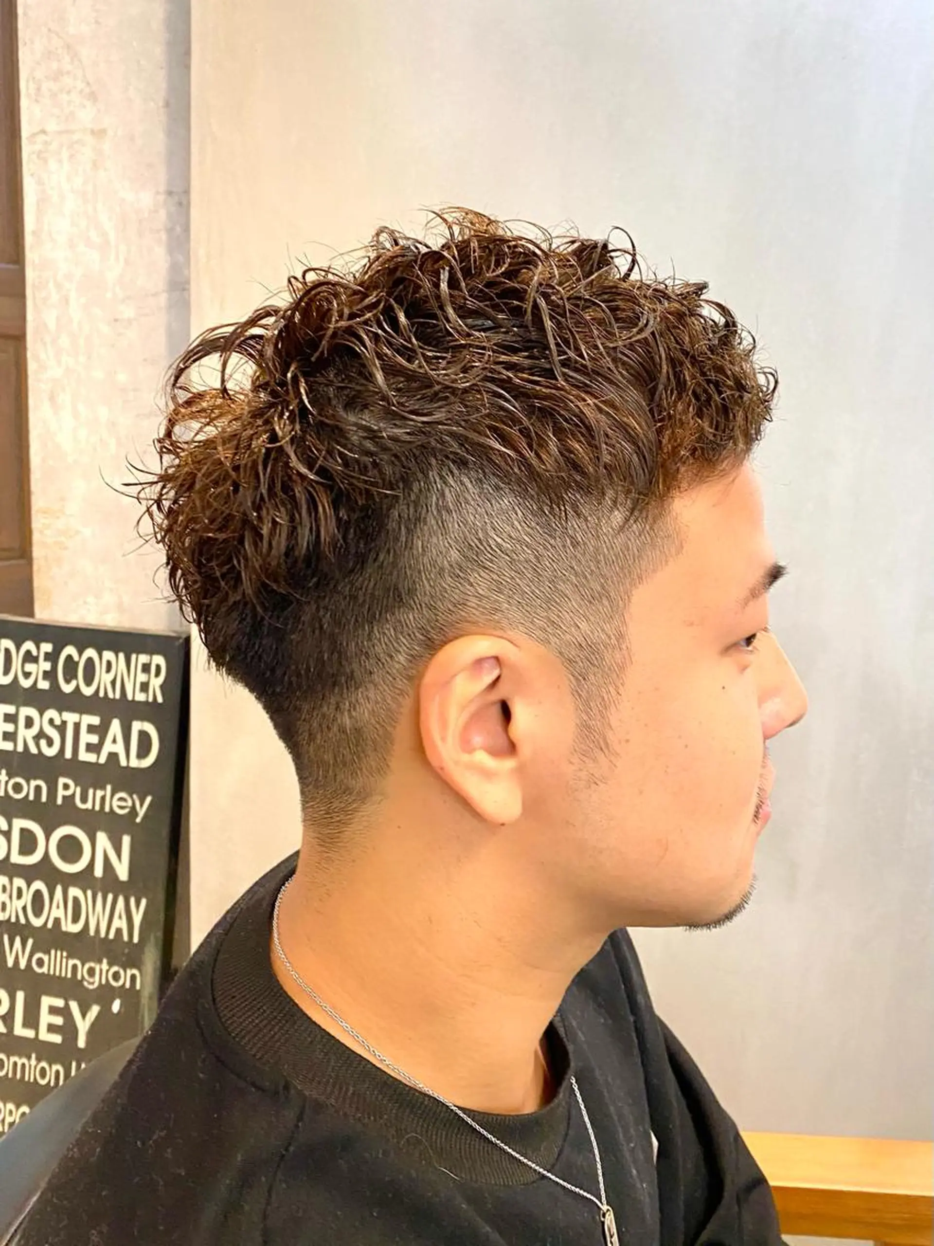 ショート カット パーマ トリートメント KEN KENのヘアスタイル