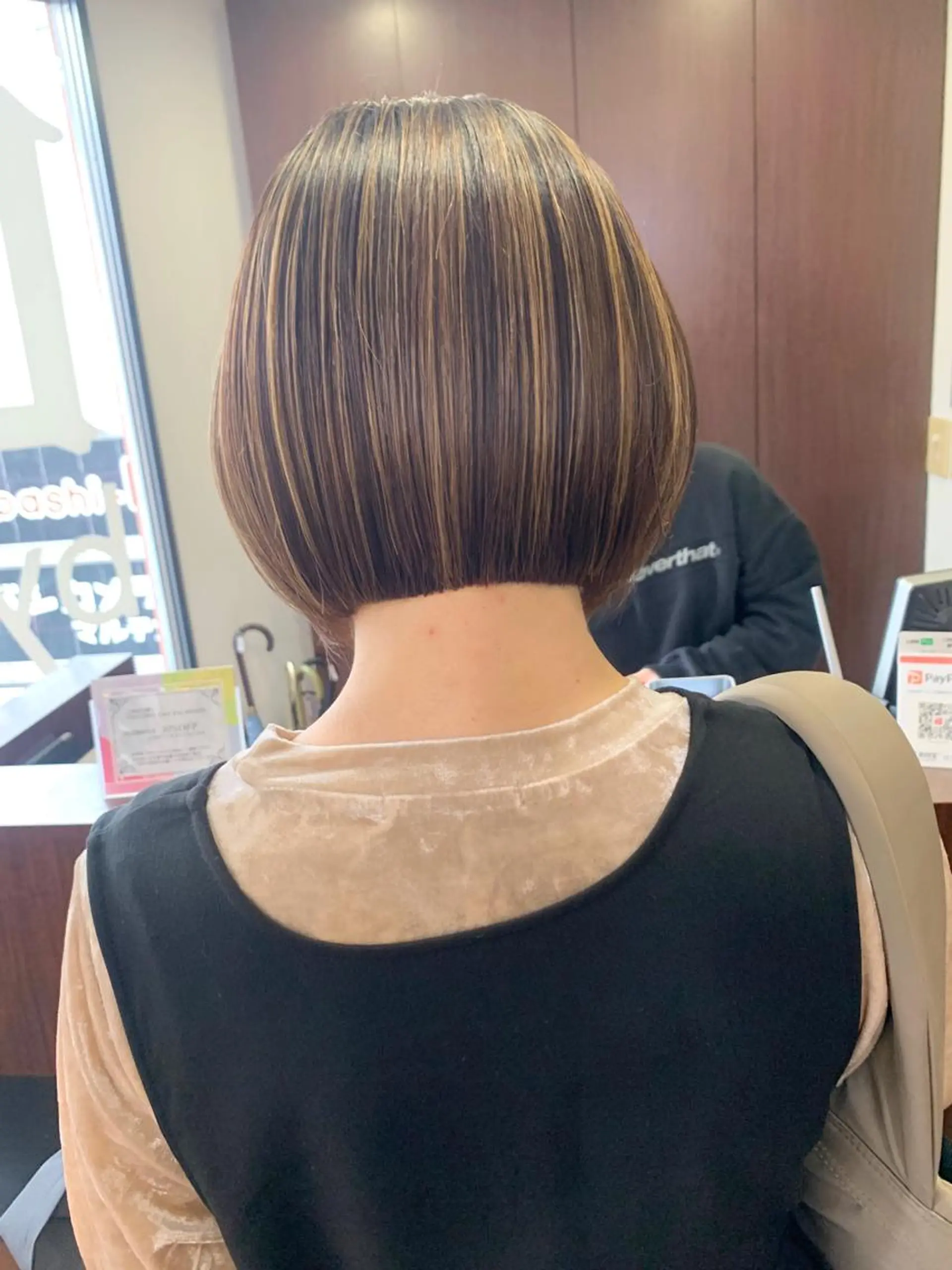 ショート 縮毛矯正/ショート/ レイヤー/畑中正敏のヘアスタイル