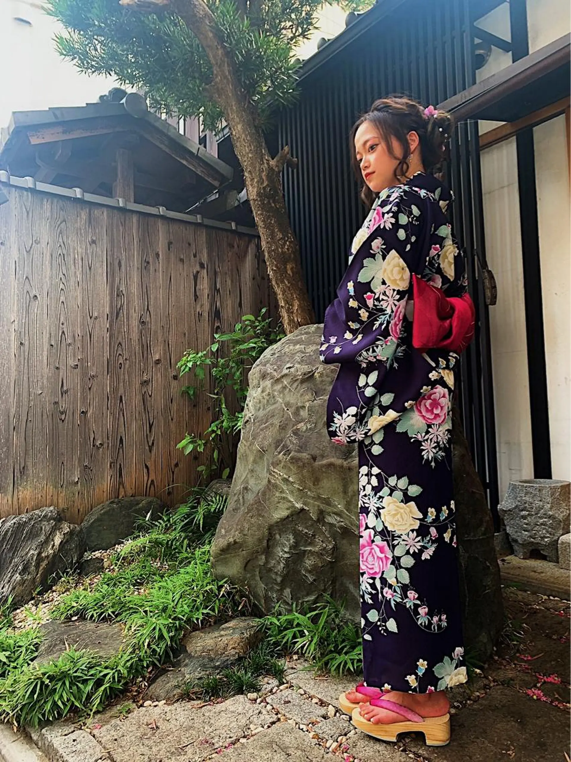 ミディアム 卒業式のヘアスタイル 京都最安価エクステ muuka🦋のヘアスタイル