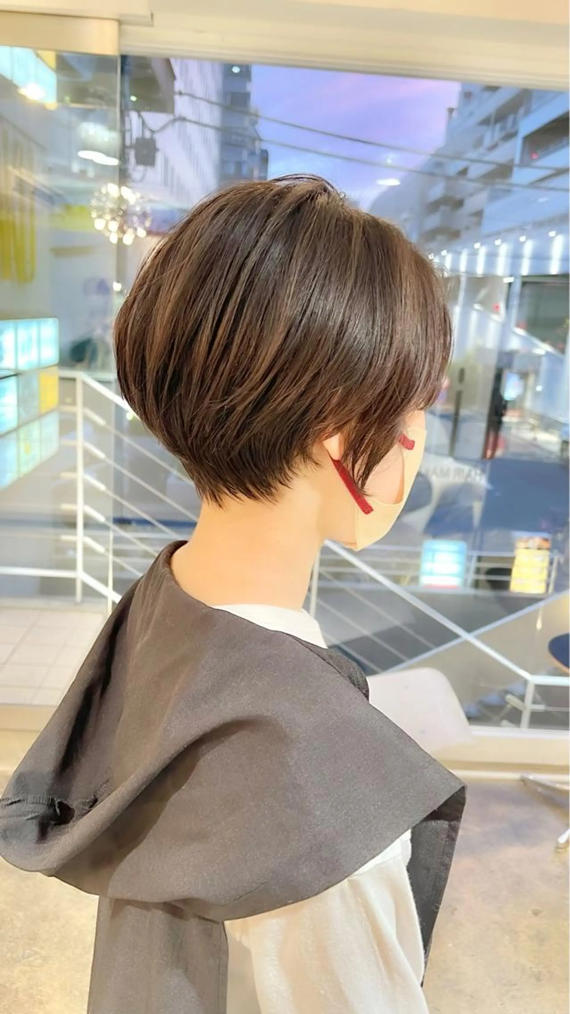 ショート ショート/ボブ/縮毛 三上達大のヘアスタイル