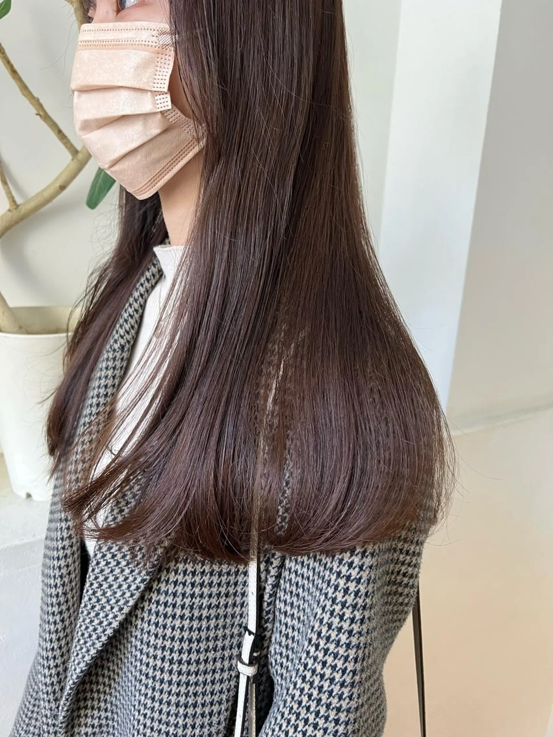 ロング カラー 顔周りカット/透明感 カラー✂️MEIのヘアスタイル
