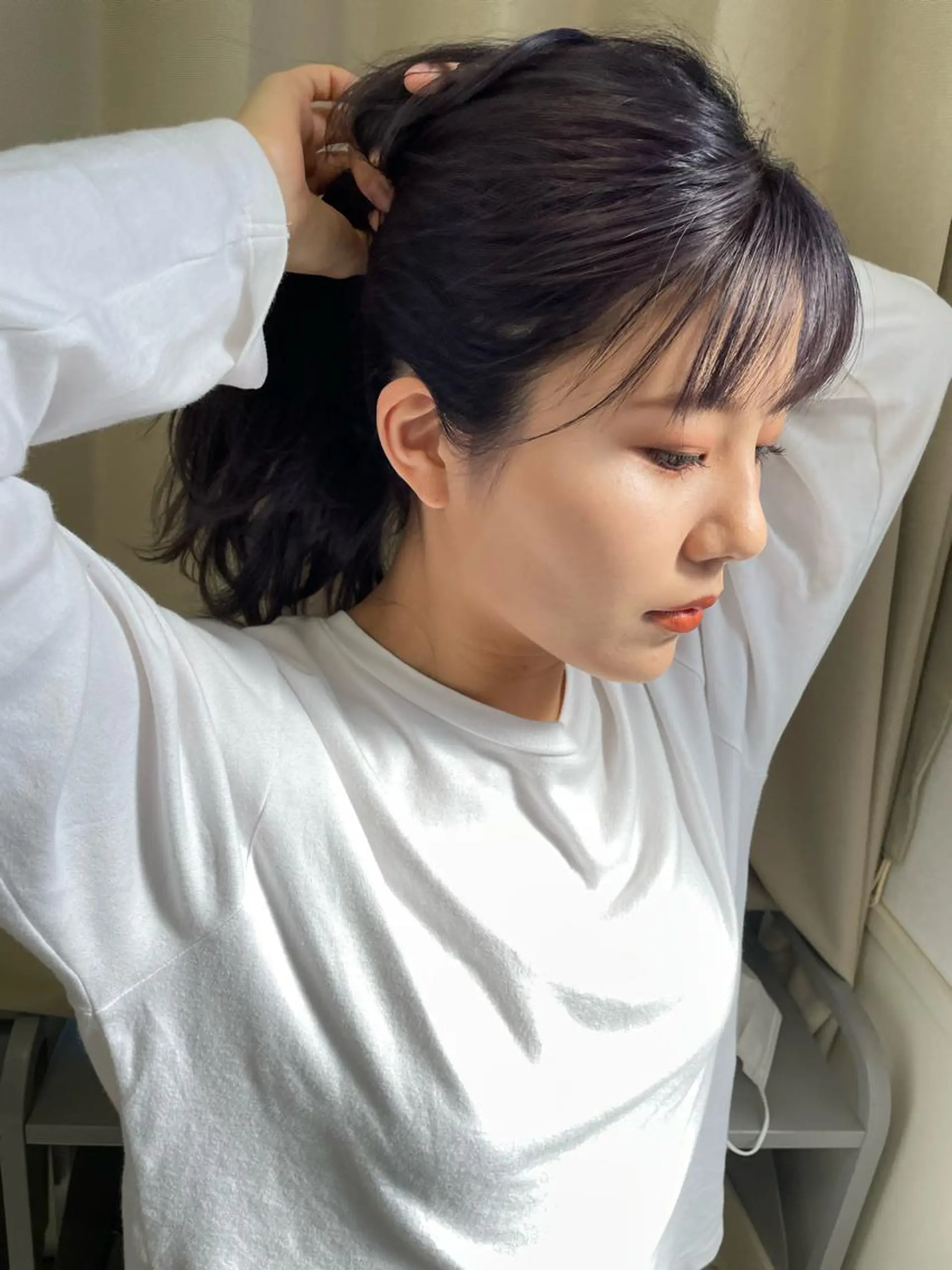 ロング カラー 💘韓国レイヤー上 品カラーruru💘のヘアスタイル