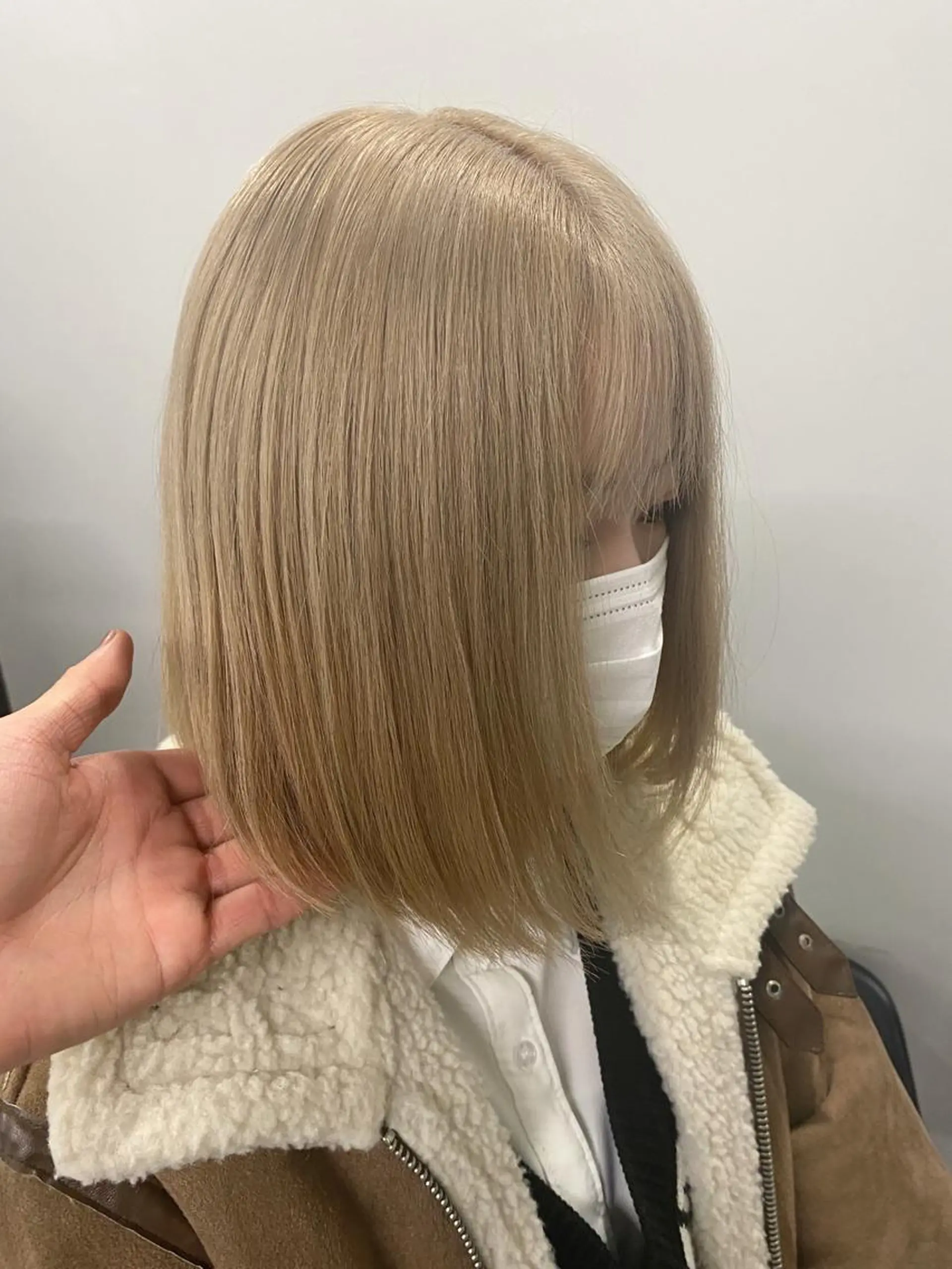 ミディアム カラー ヘアカラー トリートメント ダブルカラー特化💍 tiam💍韓国ヘアのヘアスタイル