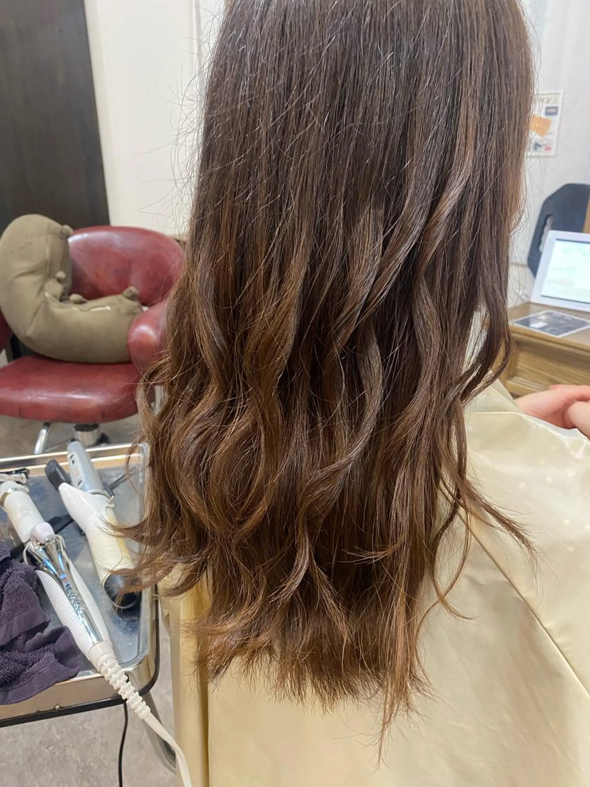 ロング カラー くせ毛多毛特化 高橋　淳のヘアスタイル