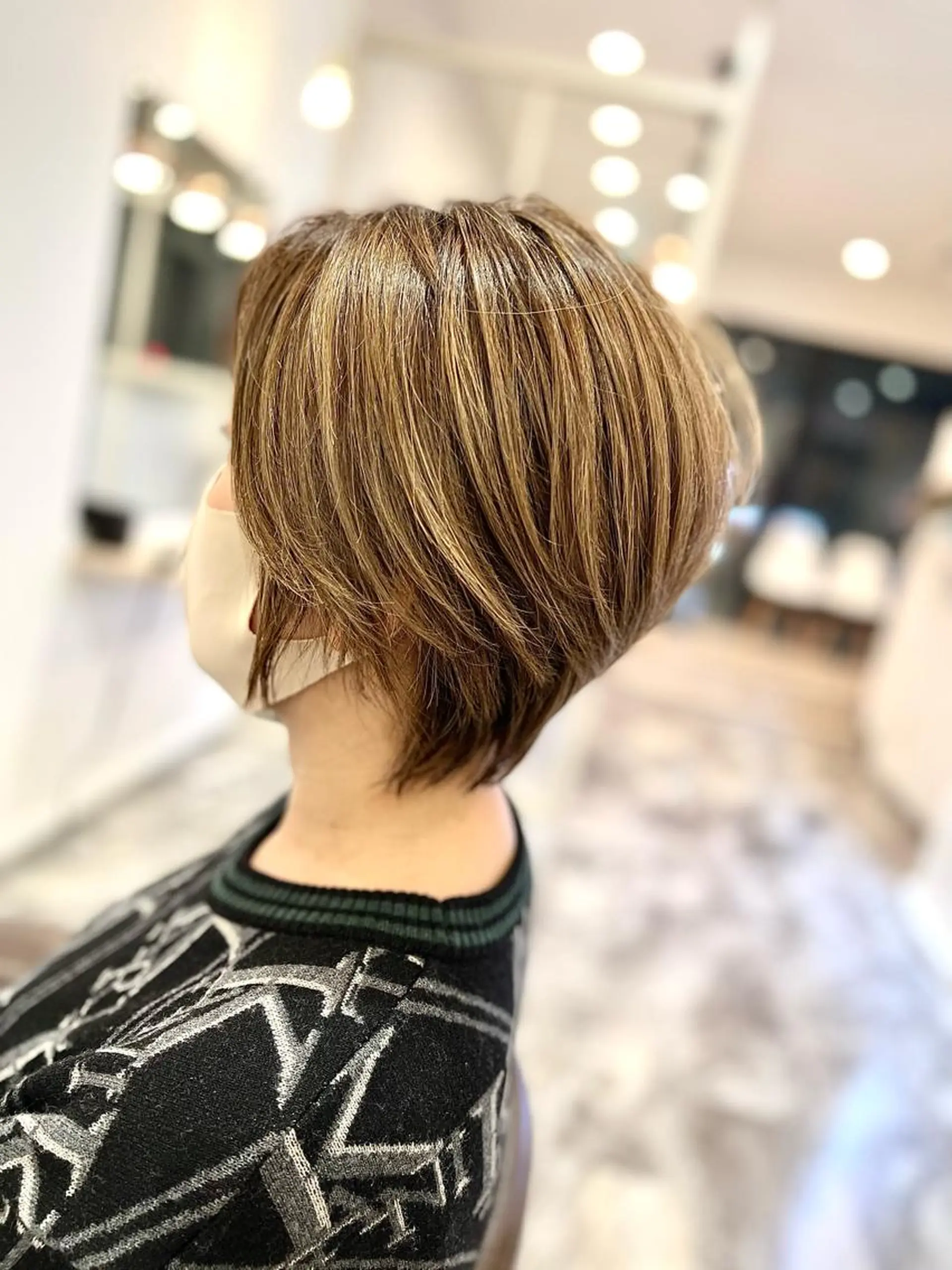 ショート ショートヘア カット ヘアカラー ブリーチ毛に縮毛矯正 ✨カラー✨山田 正幸のヘアスタイル