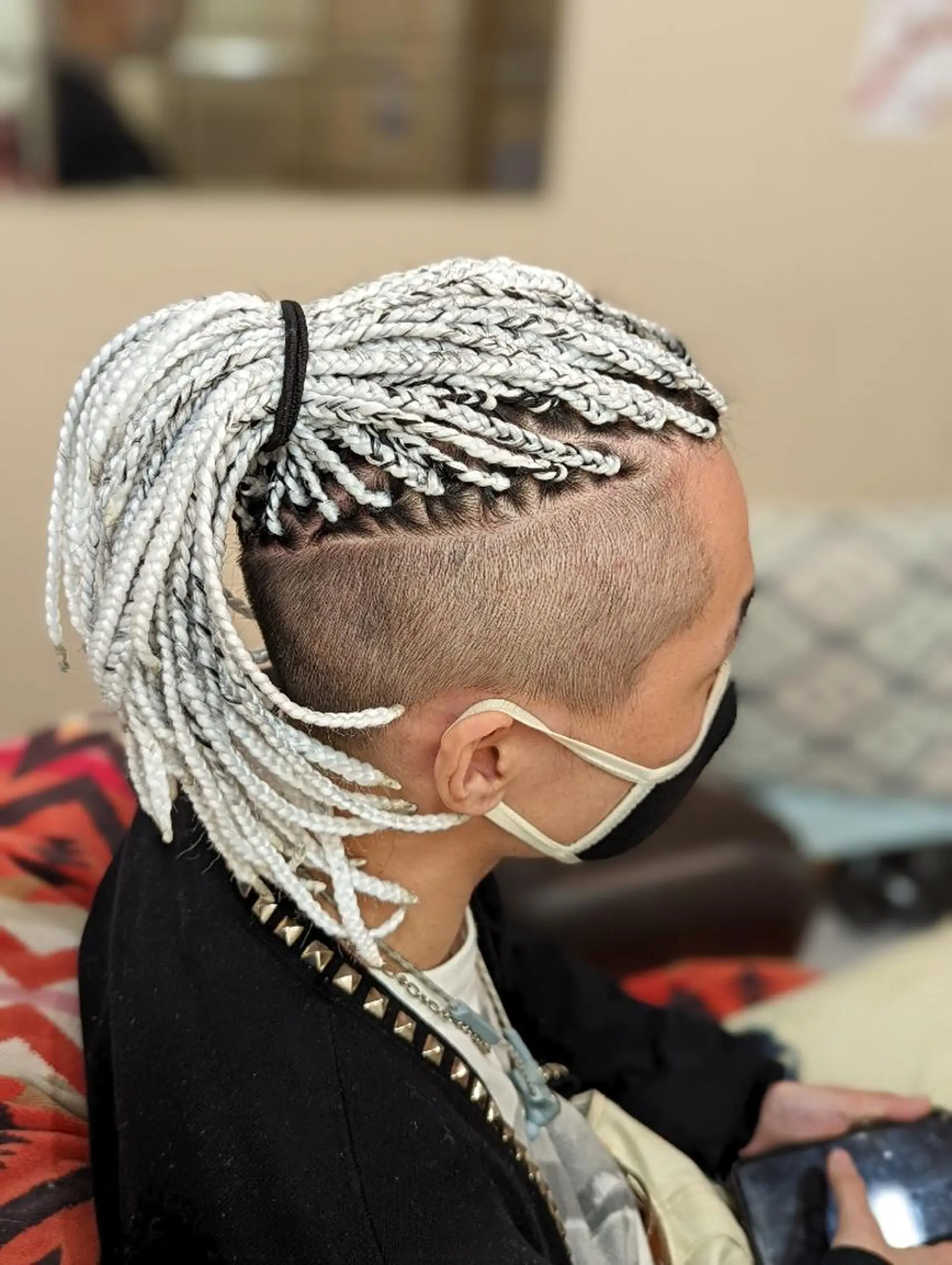 セミロング メンズ エクステ scamp ★のヘアスタイル