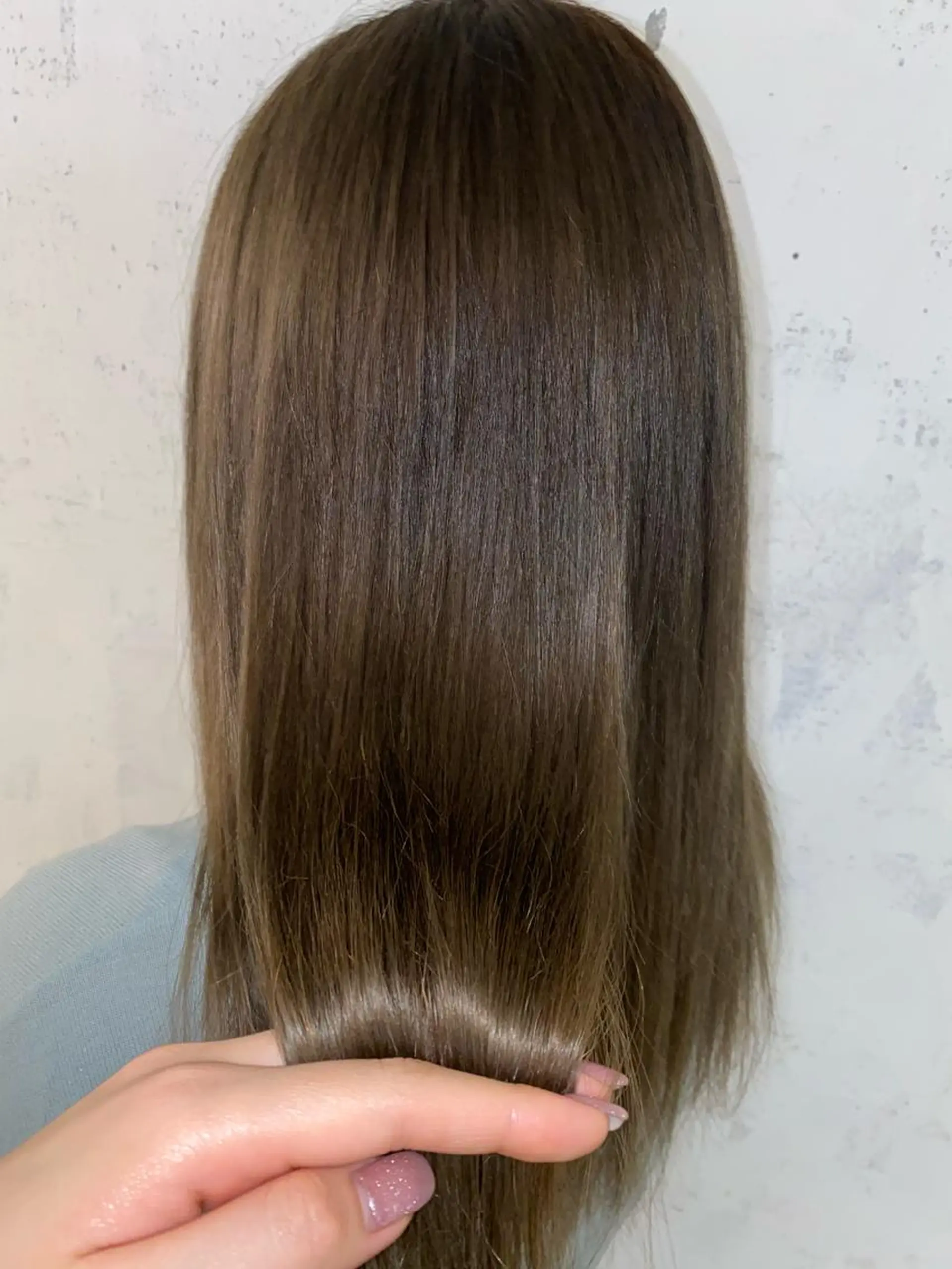 セミロング カラー グレージュ ヘアカラー トリートメント オタク美容師🎮 AKARIのヘアスタイル