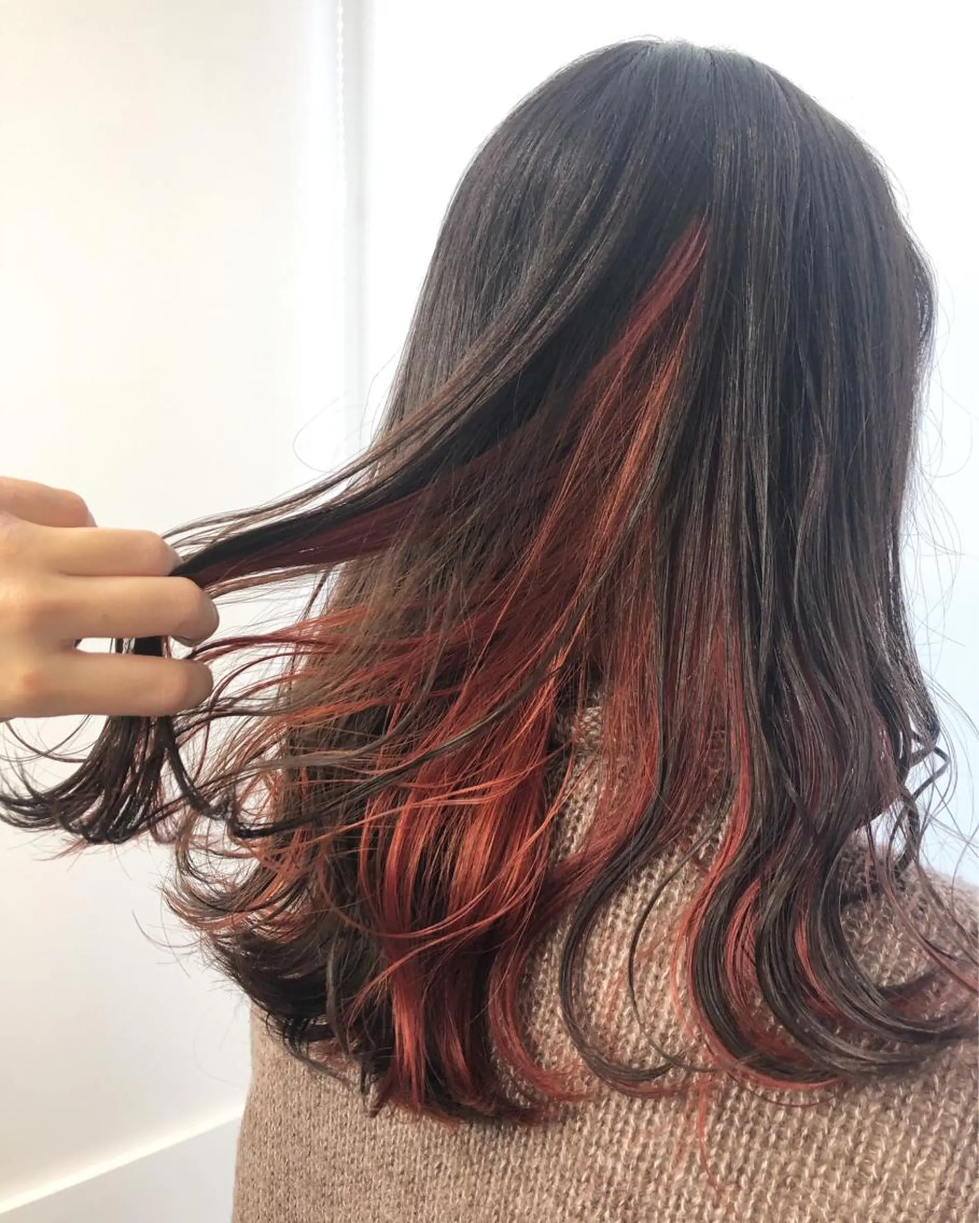 ロング ヘアカラー sano sayakaのヘアスタイル