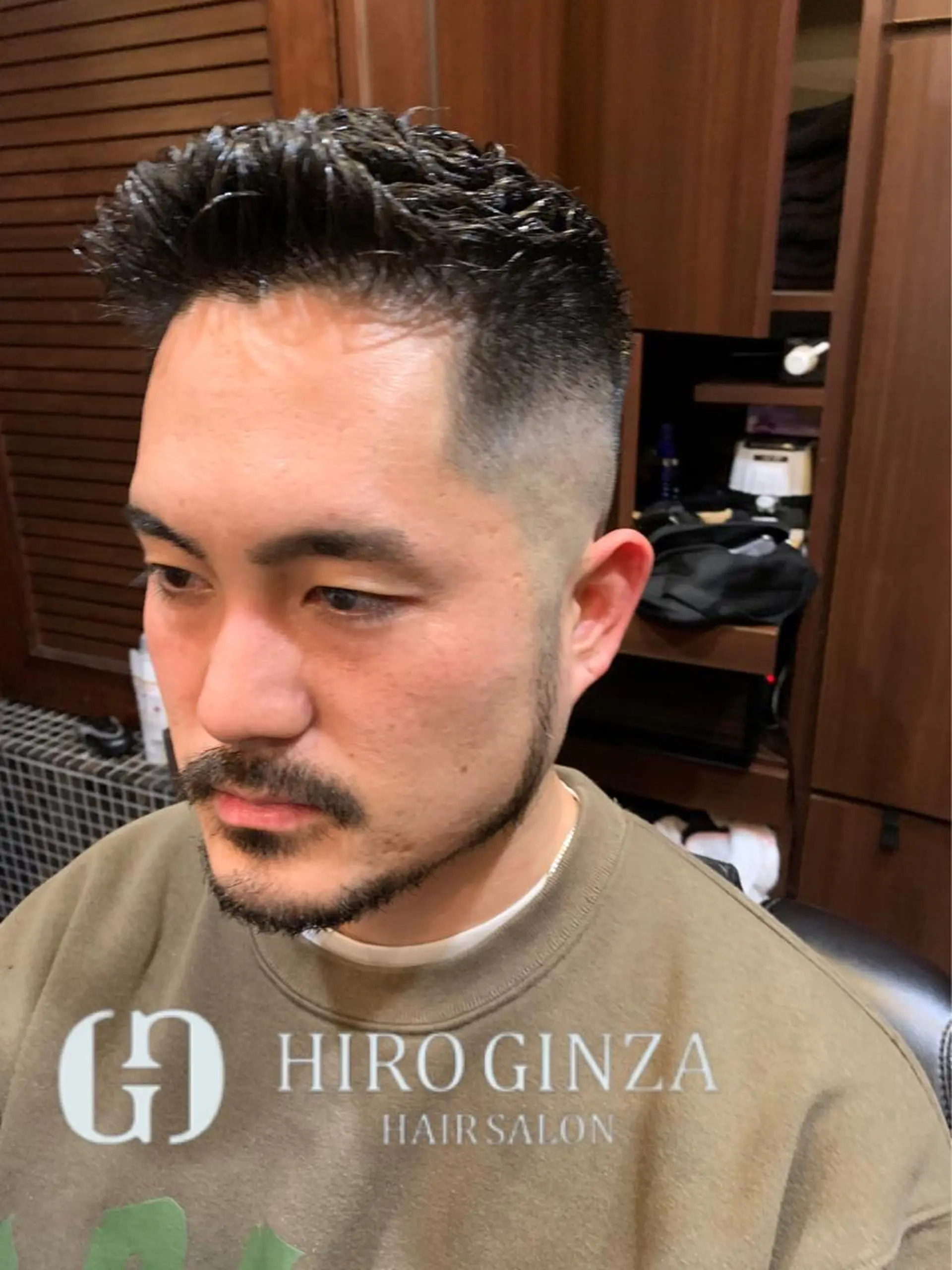 ショート パーマ 羽木 隆徒のヘアスタイル