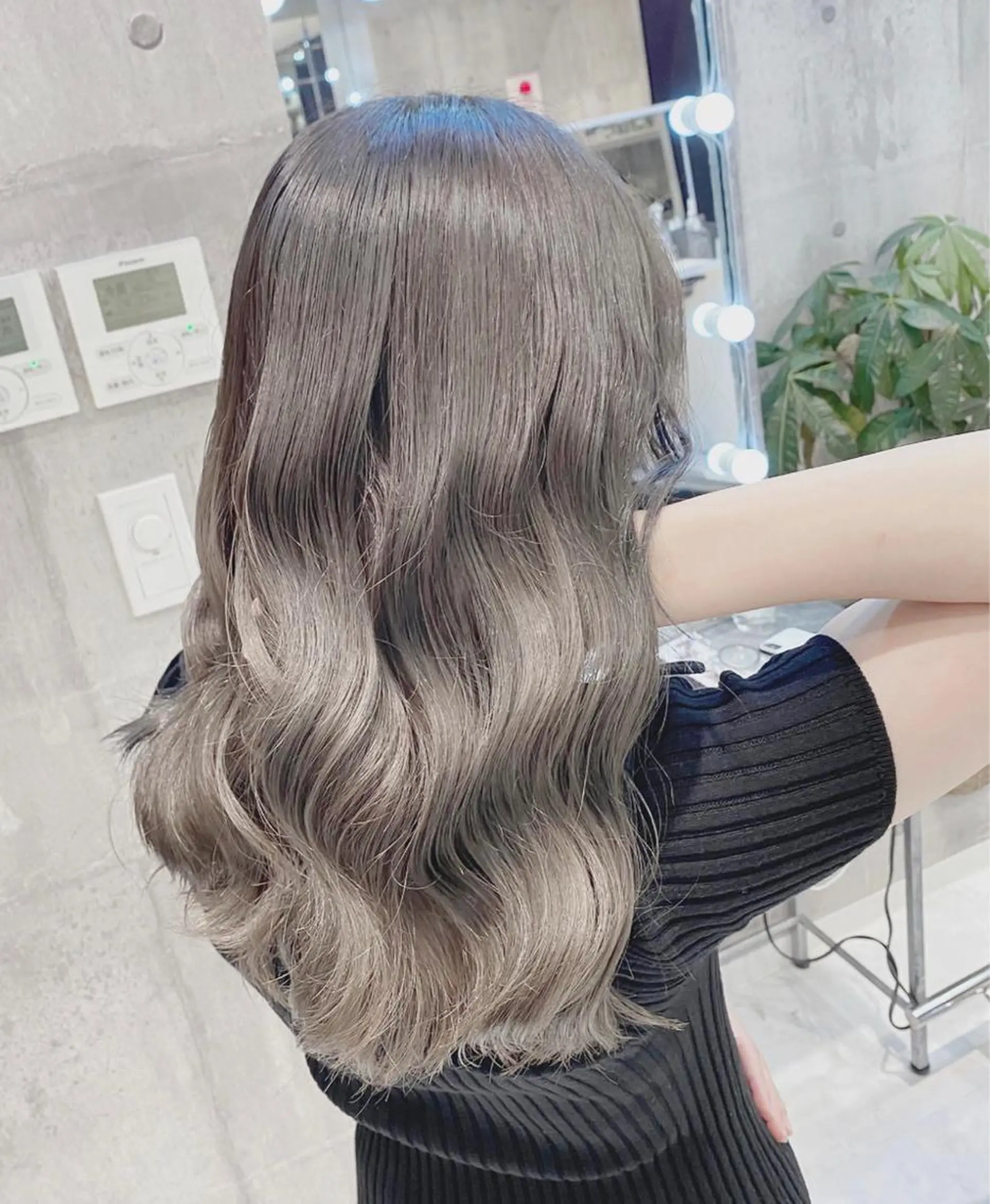 ミディアム カラー ヘアアレンジ カット ヘアカラー トリートメント ヘアセット メンズ特化モテヘア 🌙Nanakaのヘアスタイル