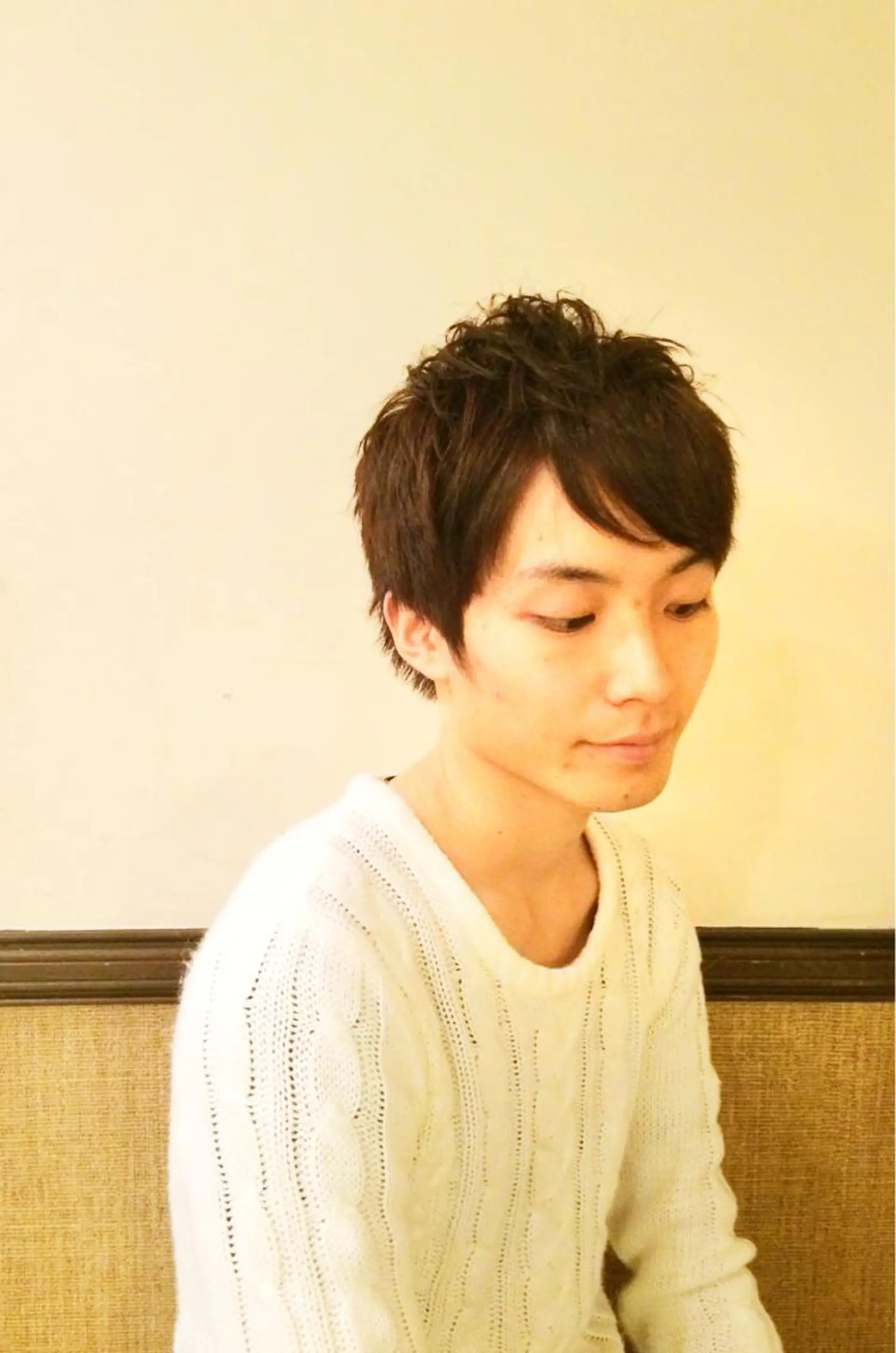 ショート カラー メンズ カッサスパ はなのなのヘアスタイル