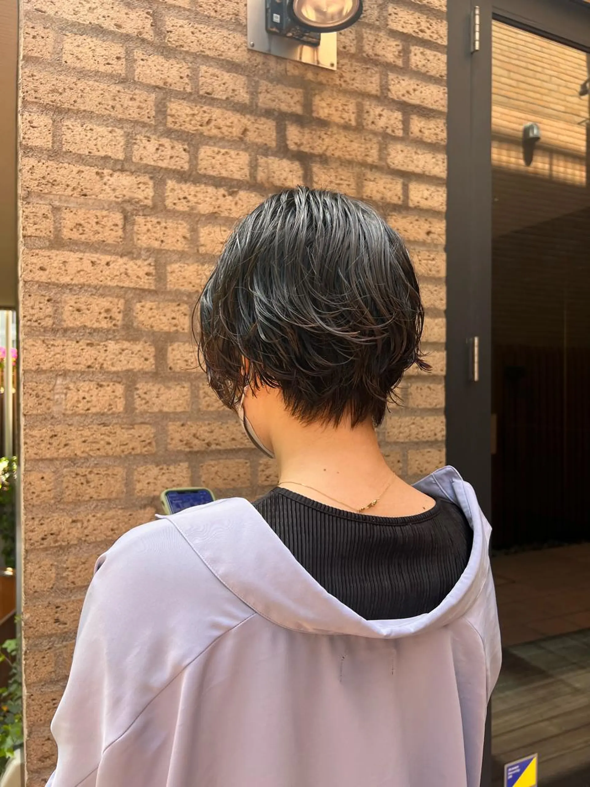 ショート 大人可愛い♡コテ巻き パーマ🌼杉田 萌恵のヘアスタイル