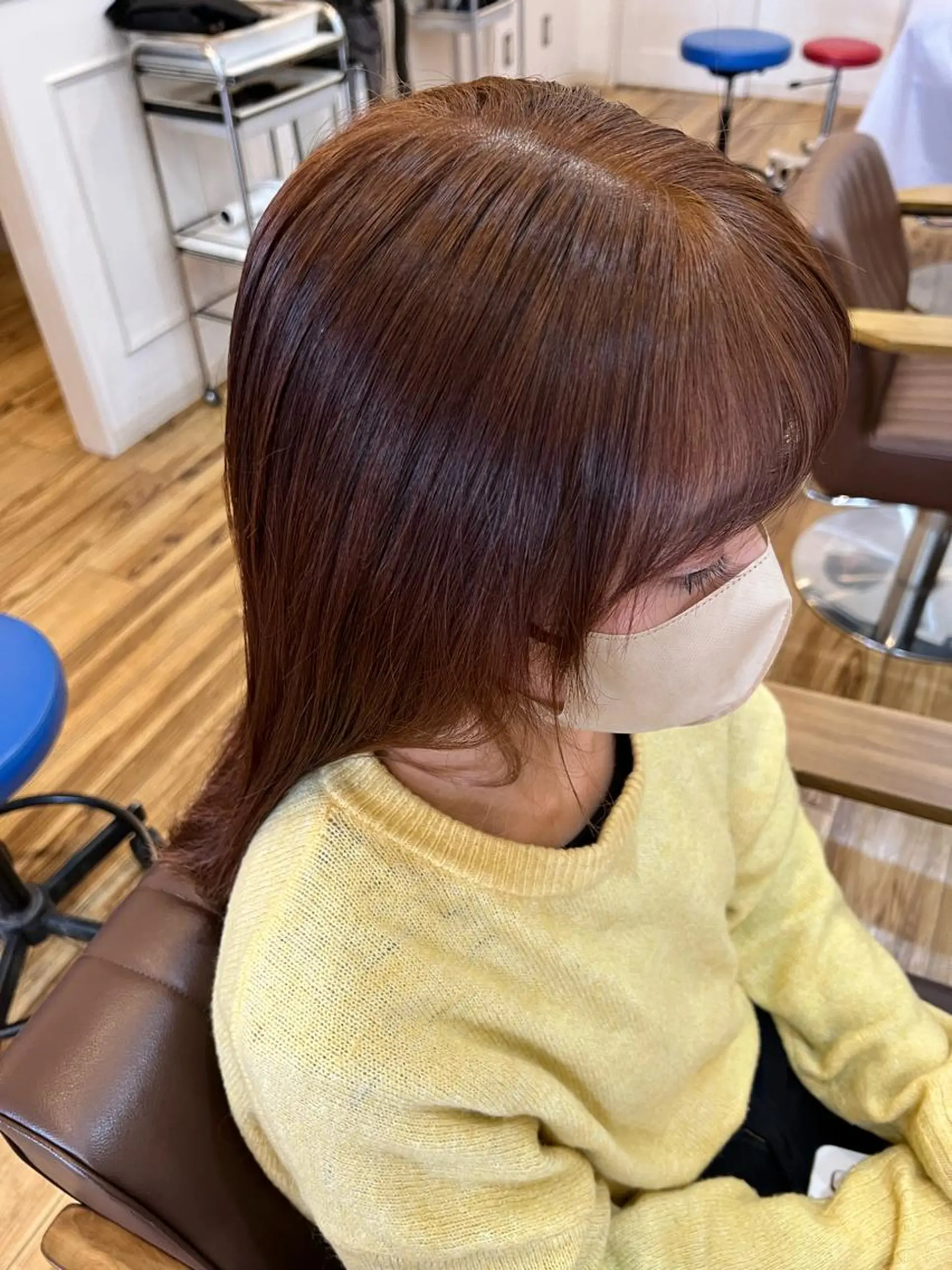 ロング カラー ブラウンカラー 🐰ハイトーンカラー 畠山　渡🐰のヘアスタイル