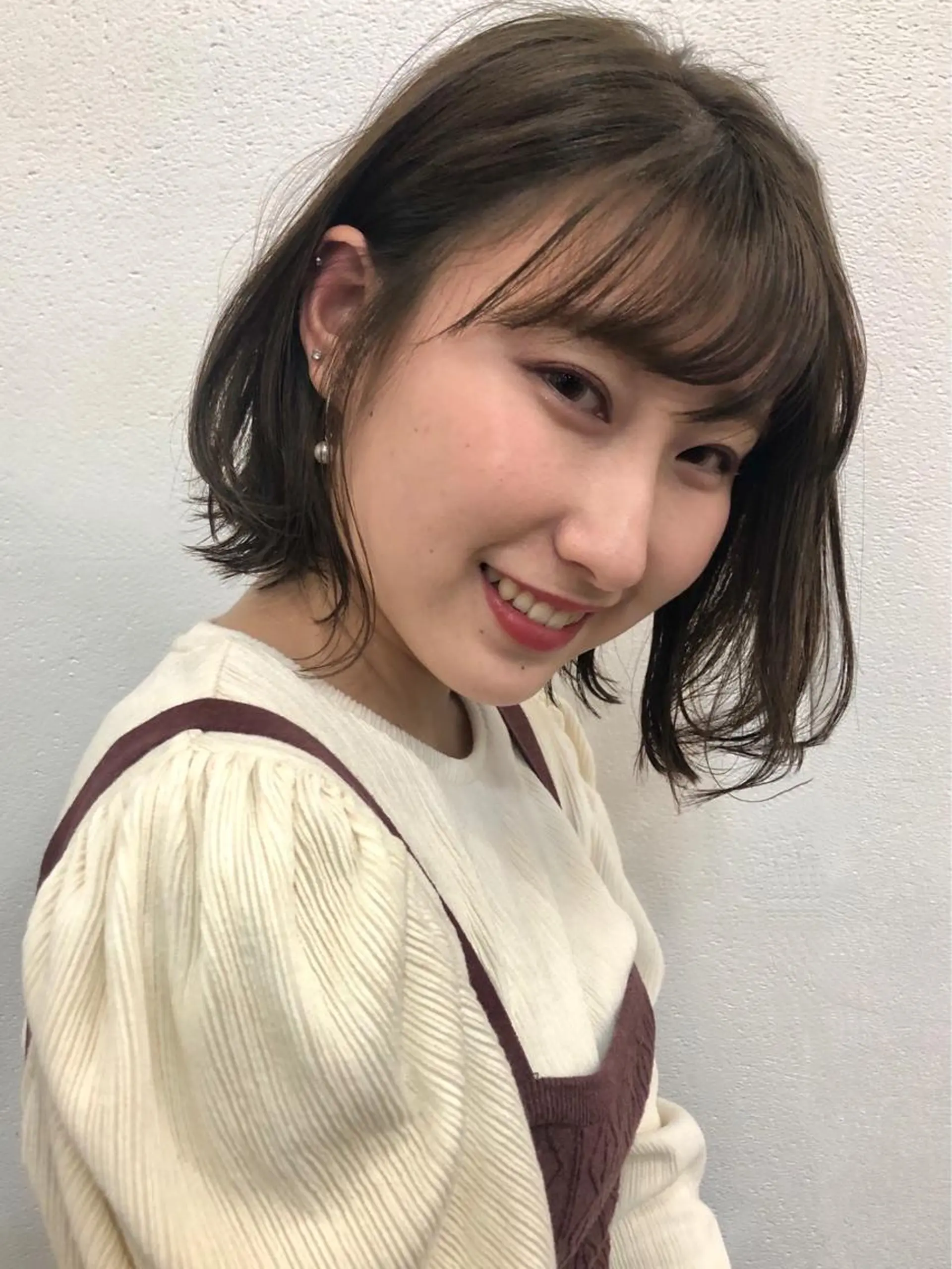 ミディアム カラー ブリーチ ミント ツヤ美髪💐 髪質改善/高山愛来のヘアスタイル