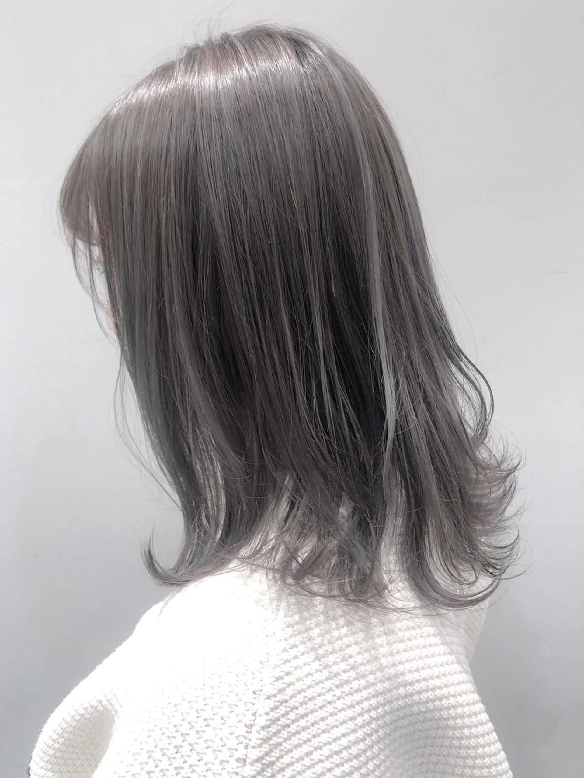 ミディアム 似合わせ艶髪カラー ❤️ハダユミのヘアスタイル