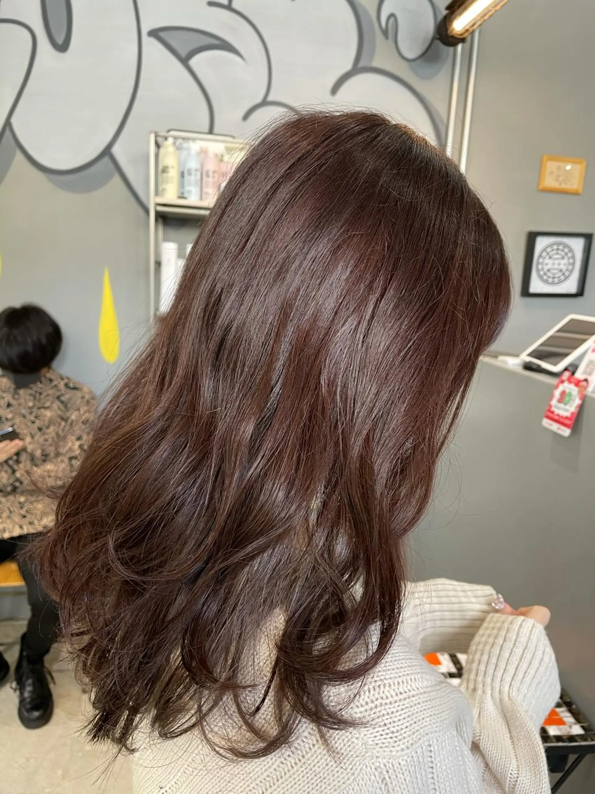 ロング カラー メンズ専門サロン wokeのヘアスタイル