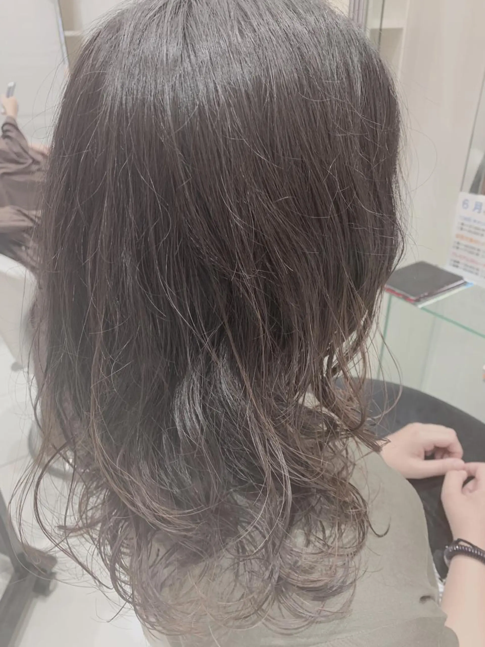 セミロング 金井 郁弥のヘアスタイル