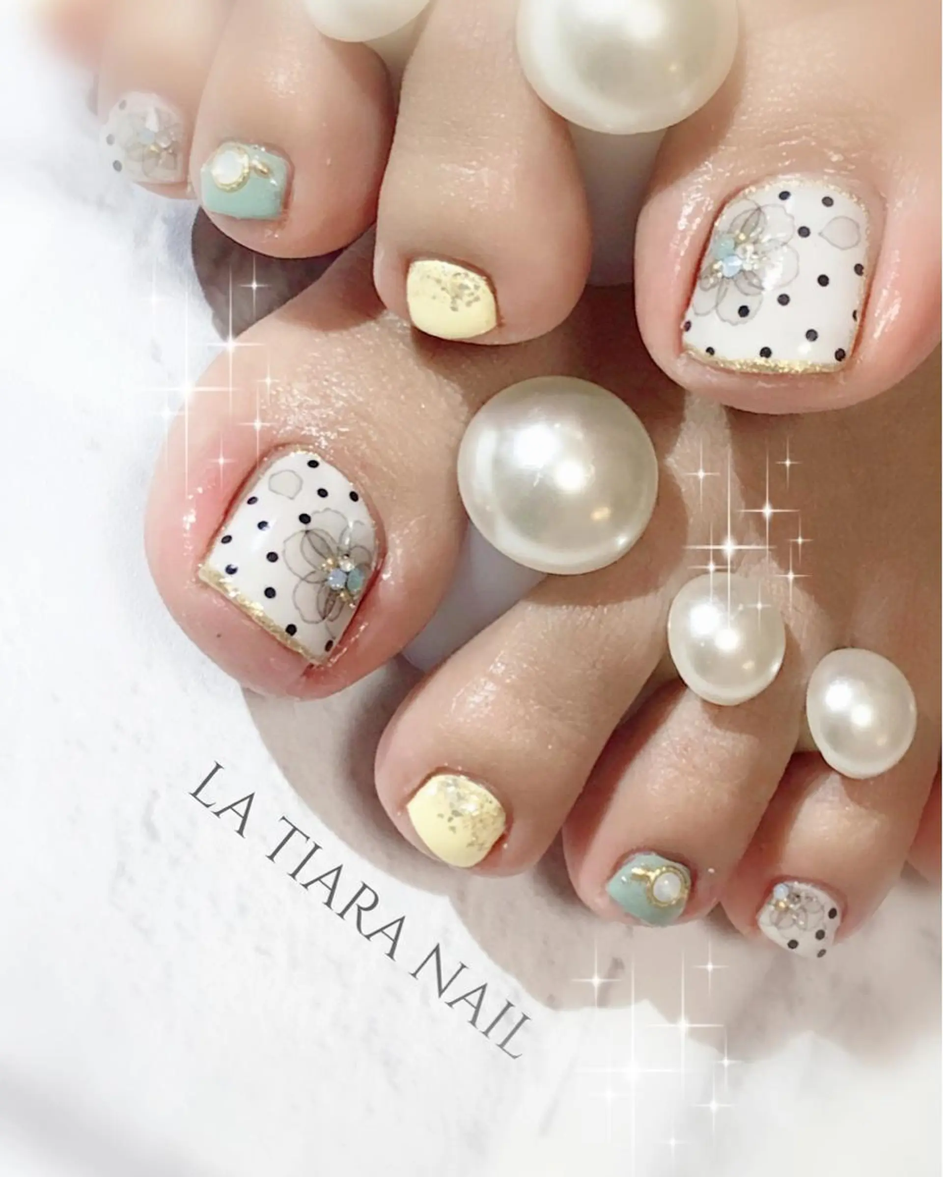 ネイル フットネイル Blue  bird  nail所属・Blue bird  nailのネイルデザイン