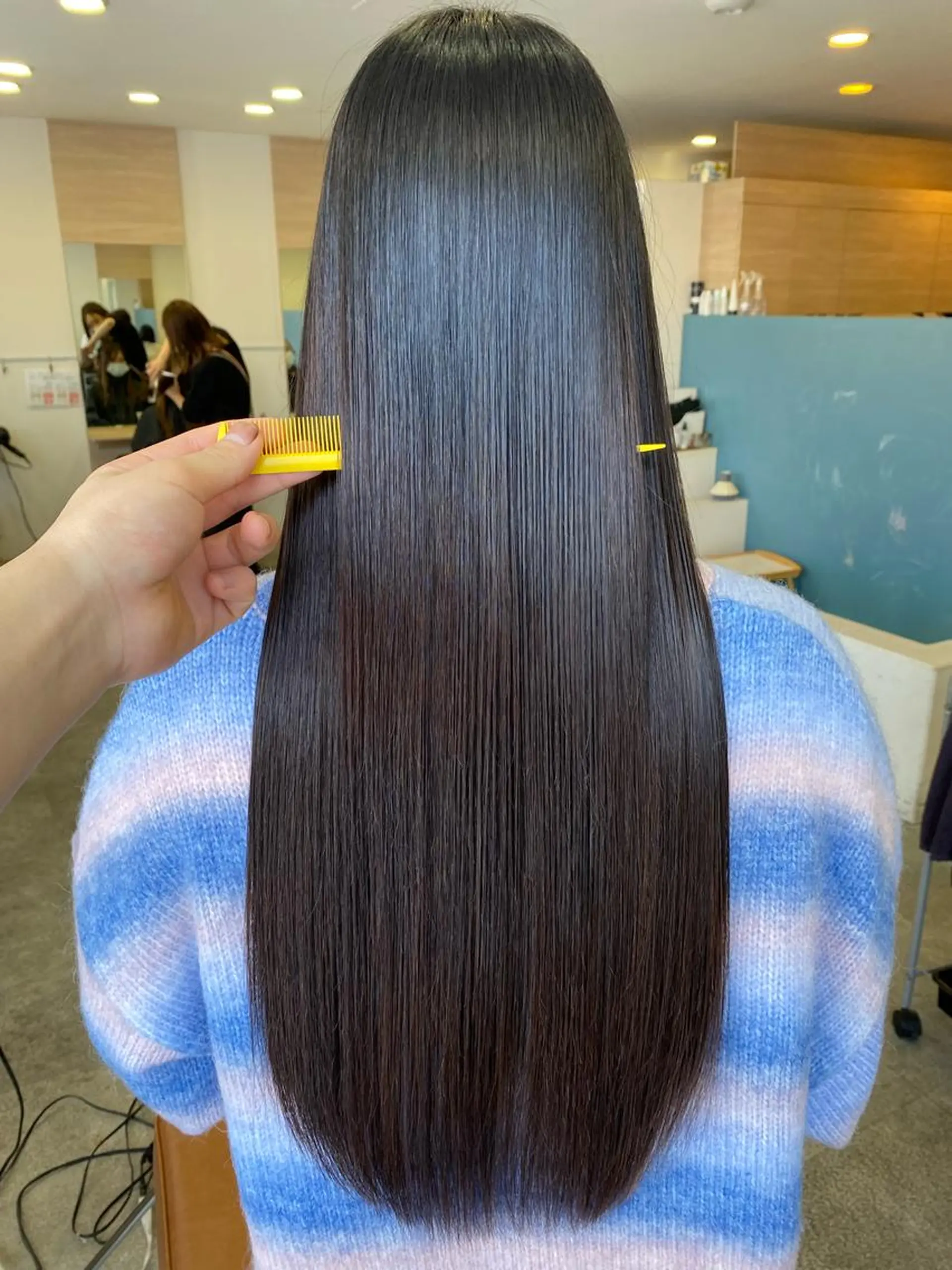 セミロング 縮毛矯正 ボブ特化美容師 /木原崇了のヘアスタイル