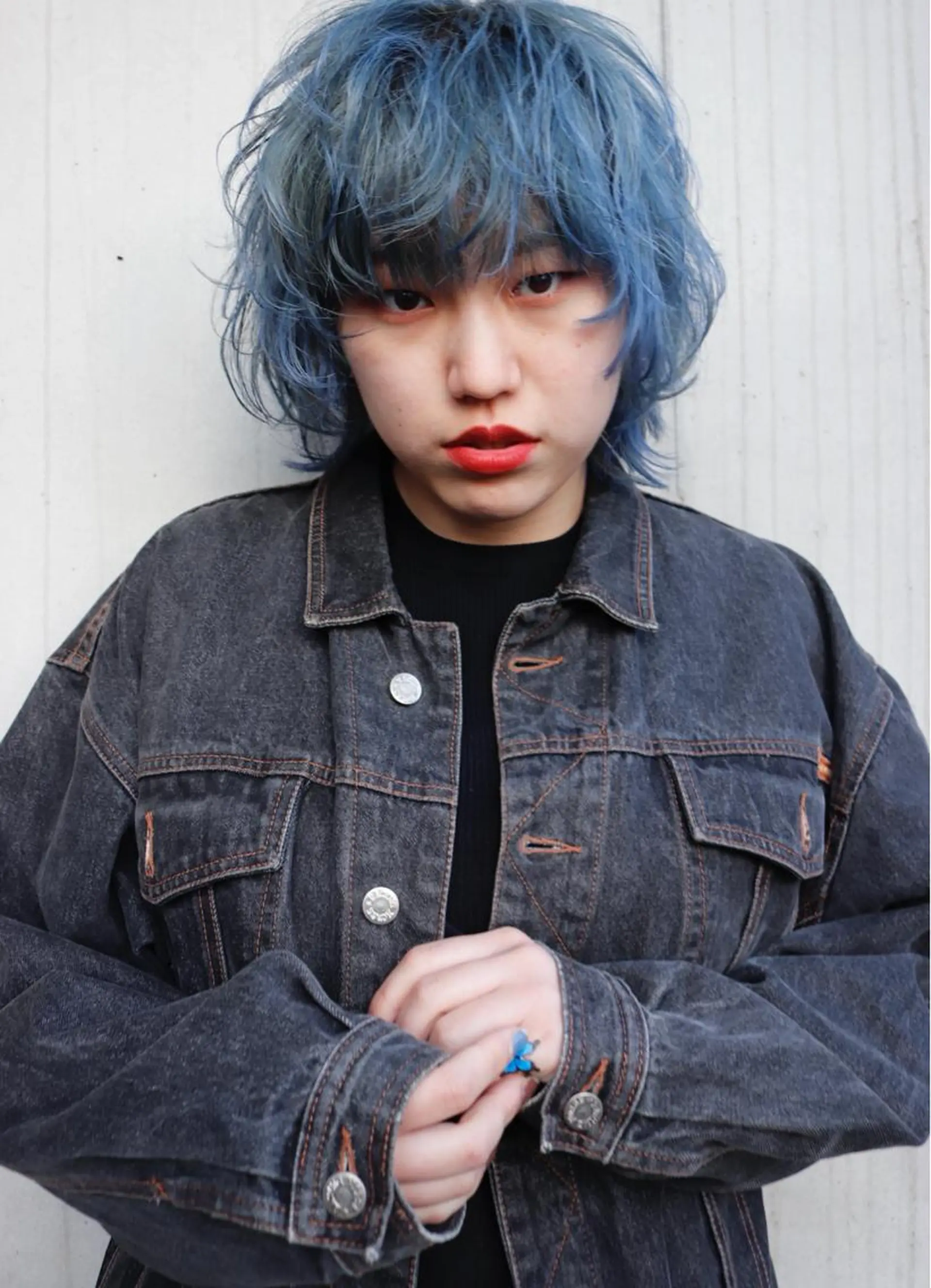 ミディアム 大内田 凌馬のヘアスタイル