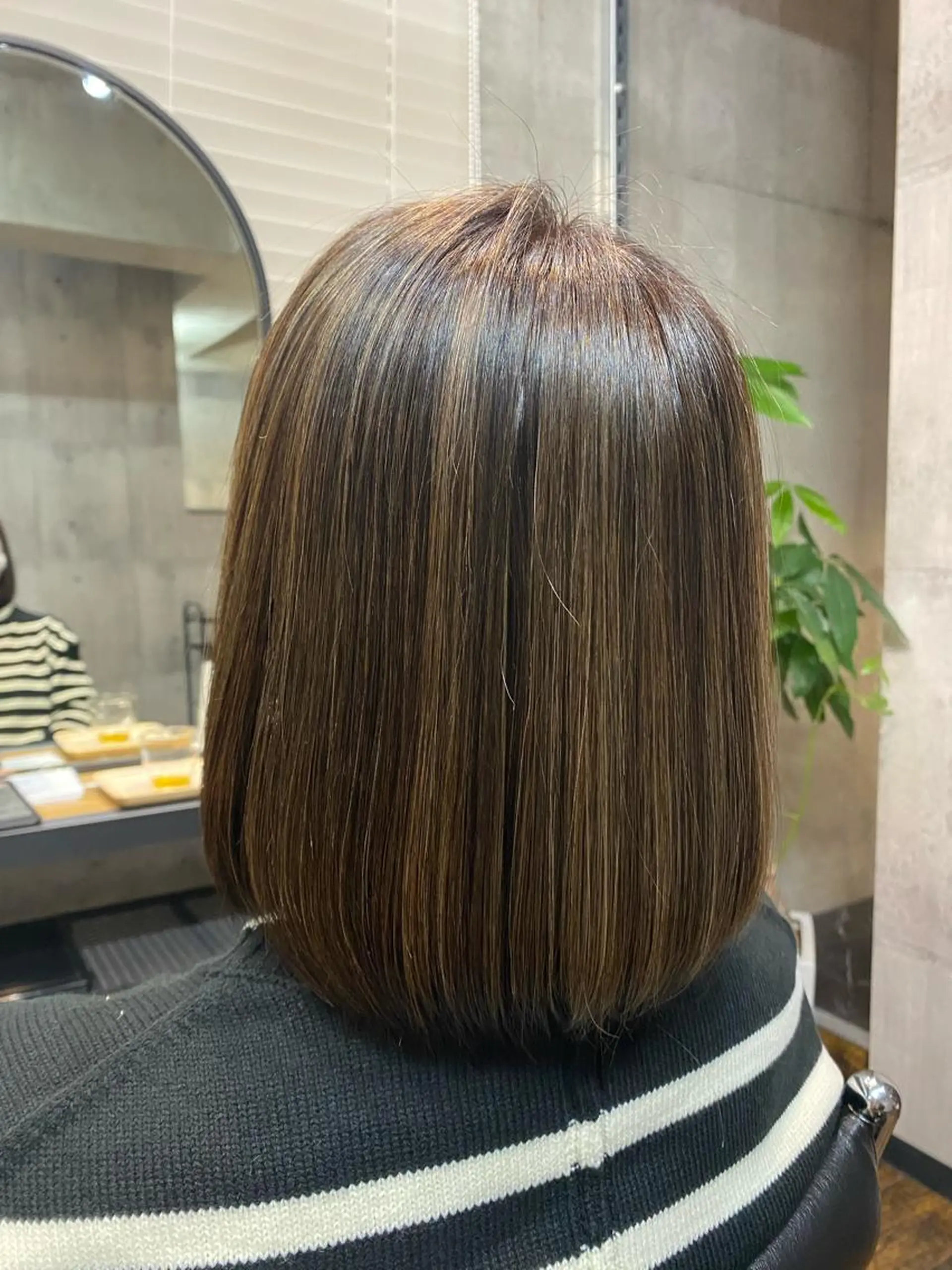 ショート カラー ハイライトカラー ボブ ハイライト ルジャルダン戸塚 🌼ゆきののヘアスタイル