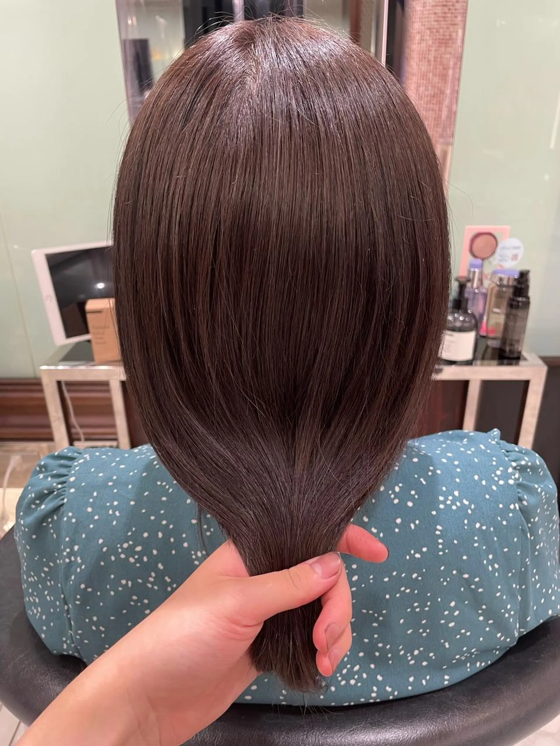 ミディアム 韓国風パーマ/ヘア セット/店長みづきのヘアスタイル