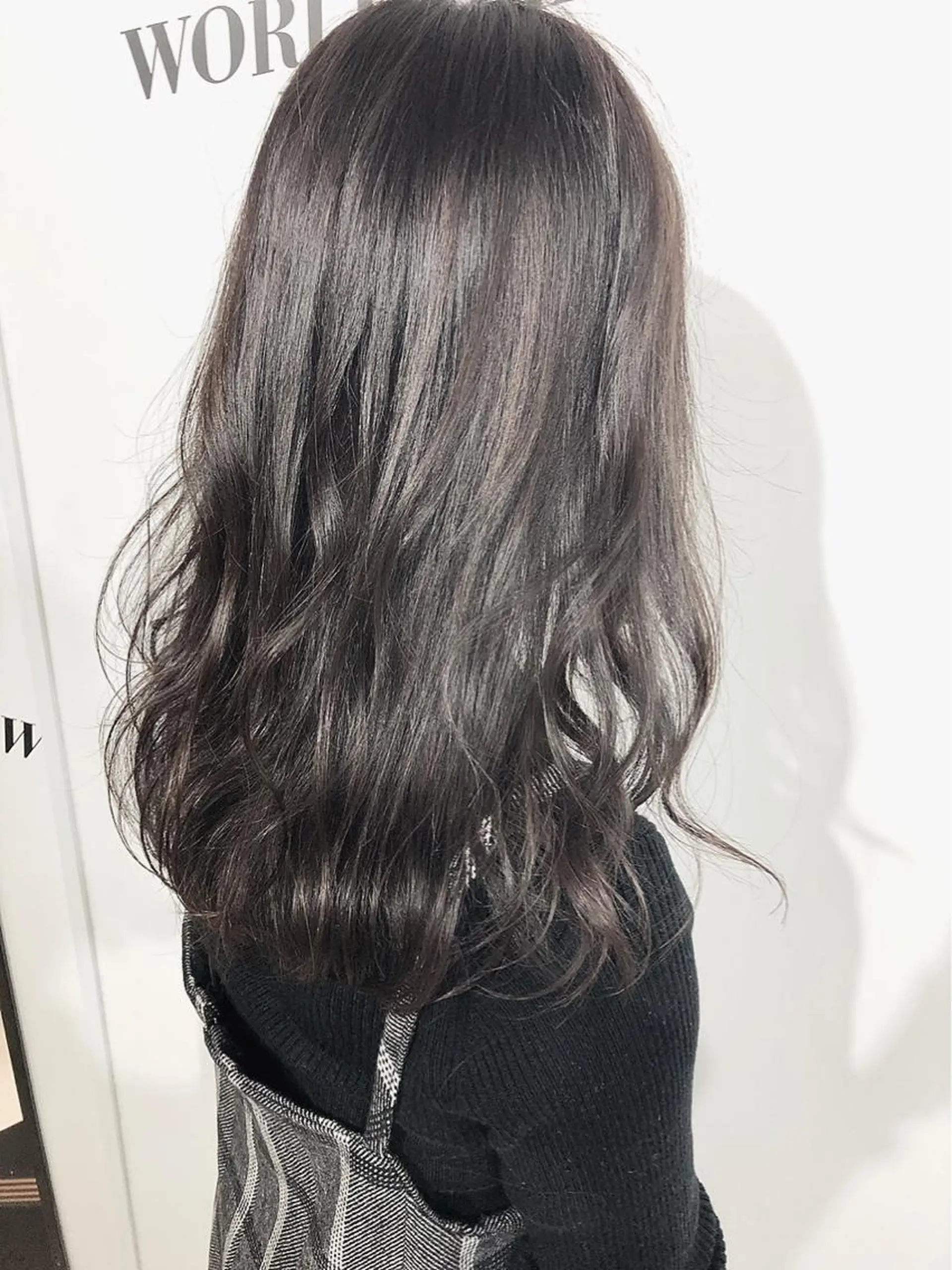 カラー アッシュ グレージュ reverie【レヴリー】所属・夜23時まで予約🉑 reverieあきらのヘアスタイル