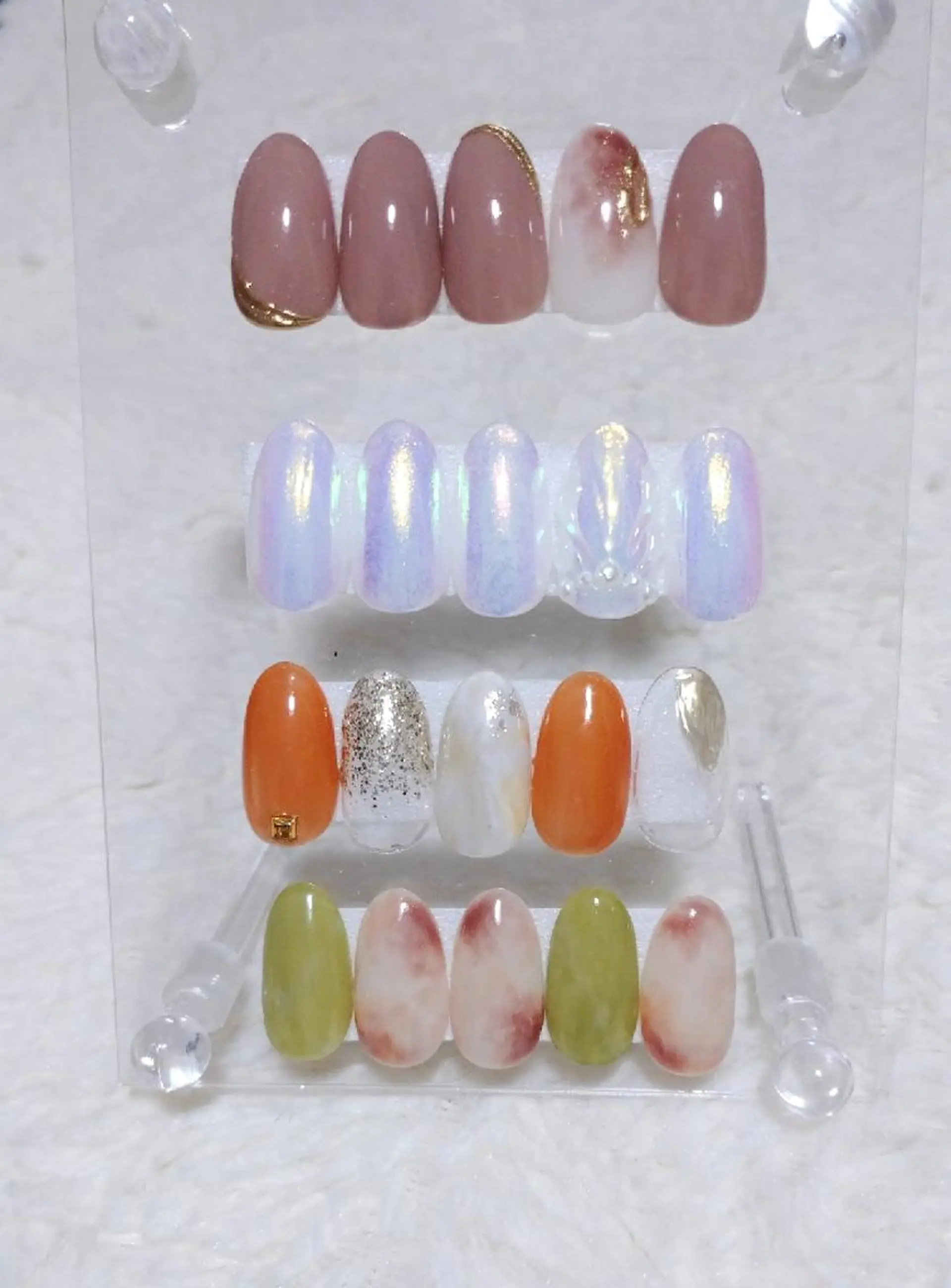 ネイル 會田 瑠衣のネイルデザイン