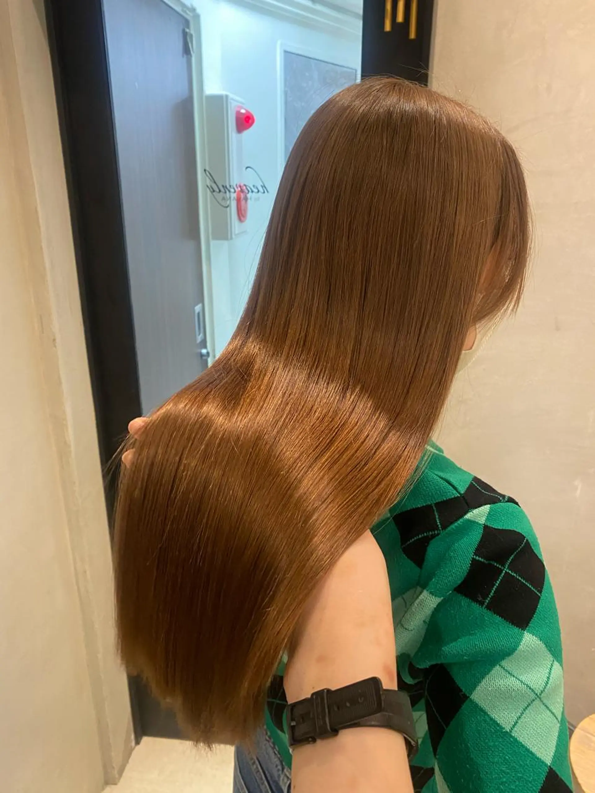 セミロング カット ヘアカラー トリートメント 顔周りカット・相談 レイヤーも◎しずくのヘアスタイル