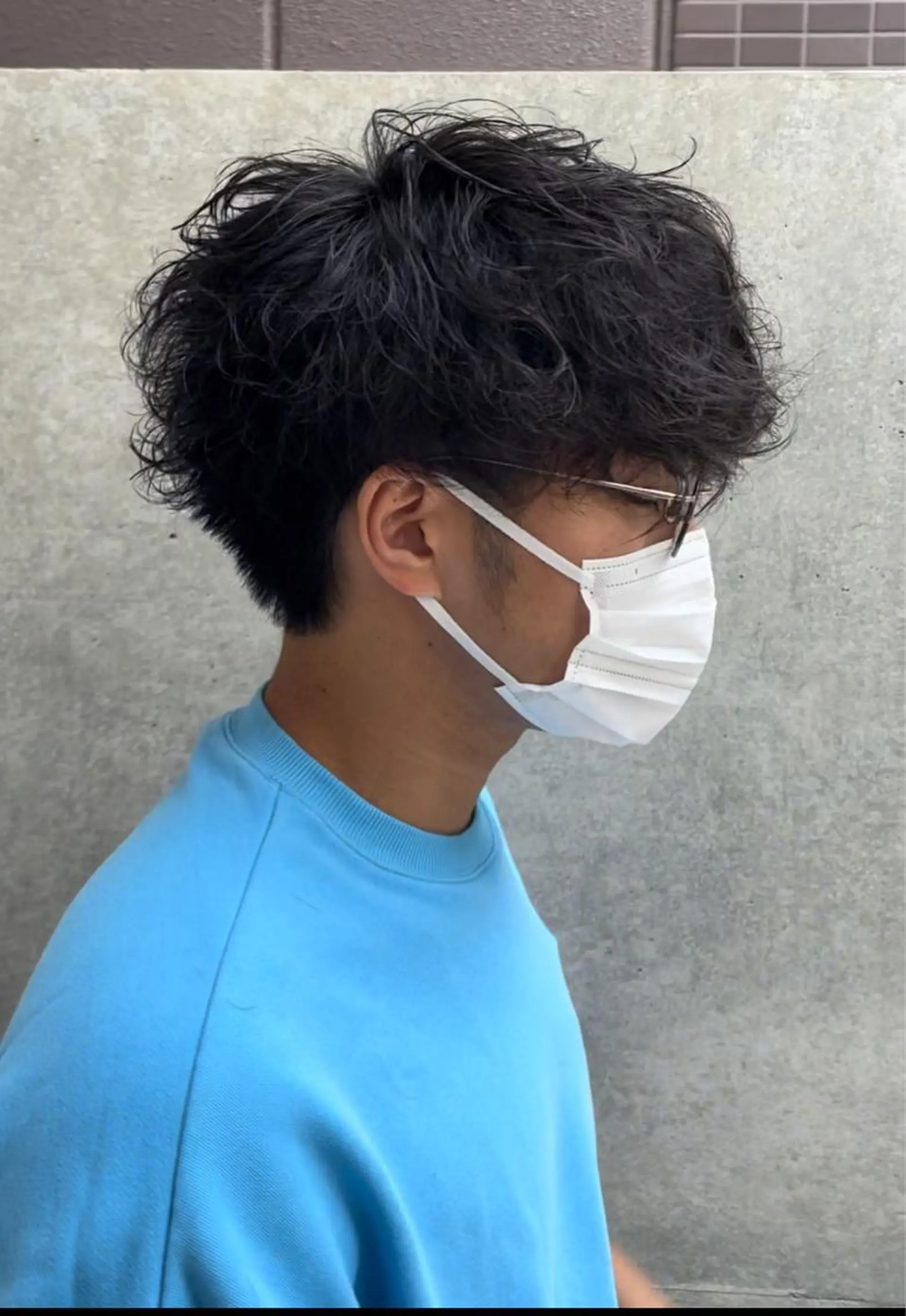 ショート メンズ メンズパーマ カット パーマ Clear Takeru🌀🌀のヘアスタイル