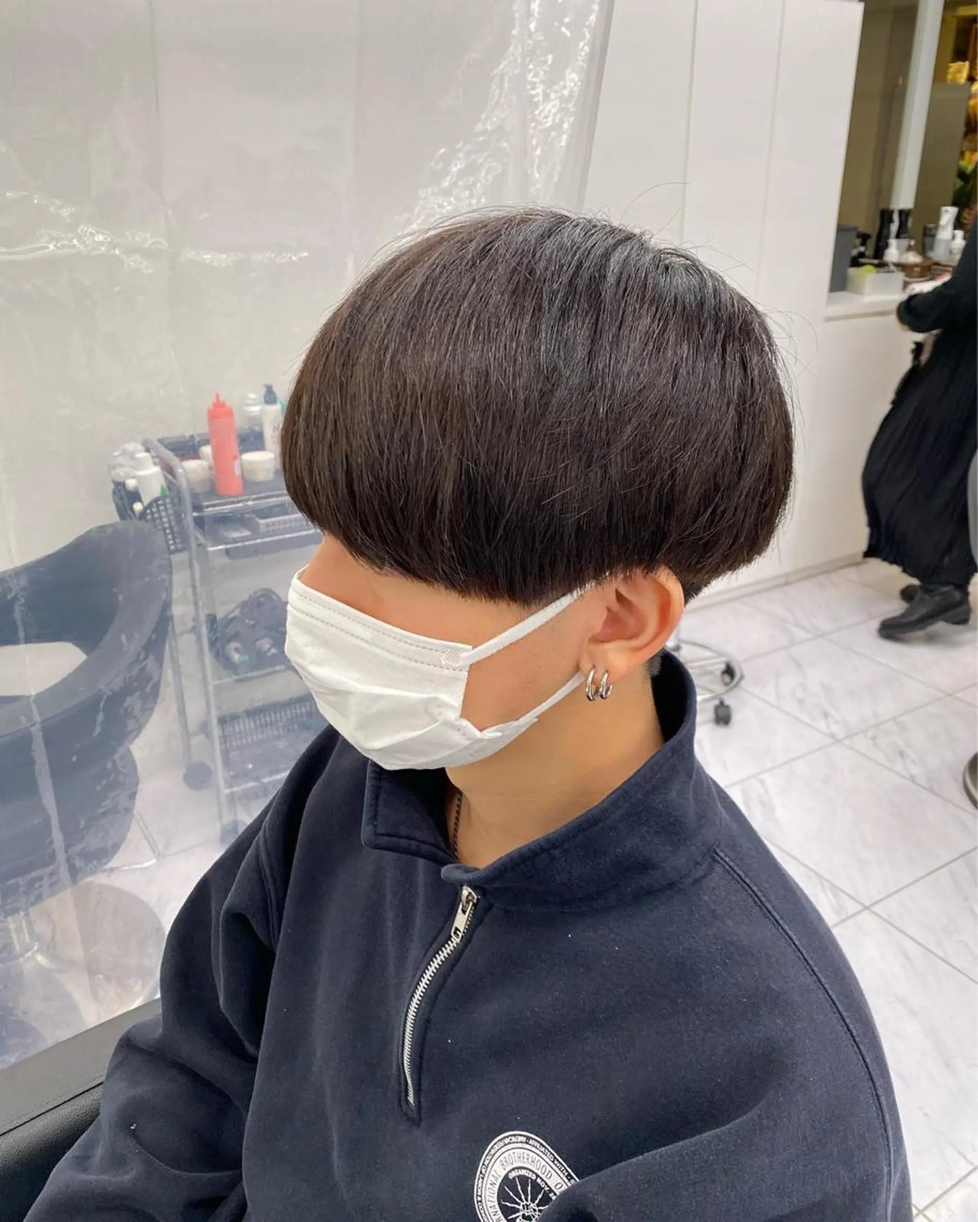 ミディアム ヘアアレンジ メンズ メンズ特化 水口湧太のヘアスタイル