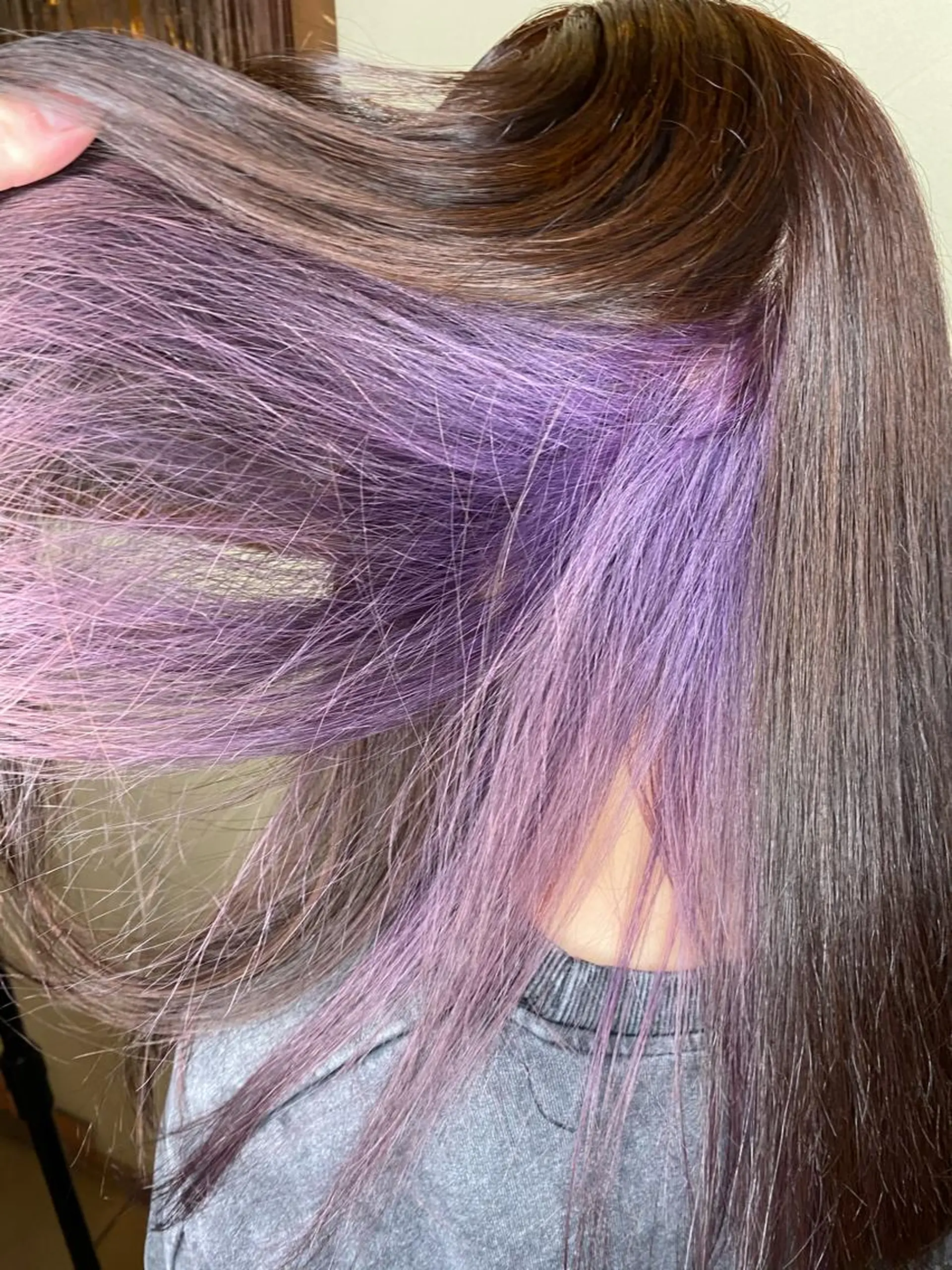 セミロング カラー パーマ ヘアアレンジ メンズ キッズ ネイル マツエク・マツパ 🌈髪質改善・美髪矯 正・平野瀬乃🌈のヘアスタイル