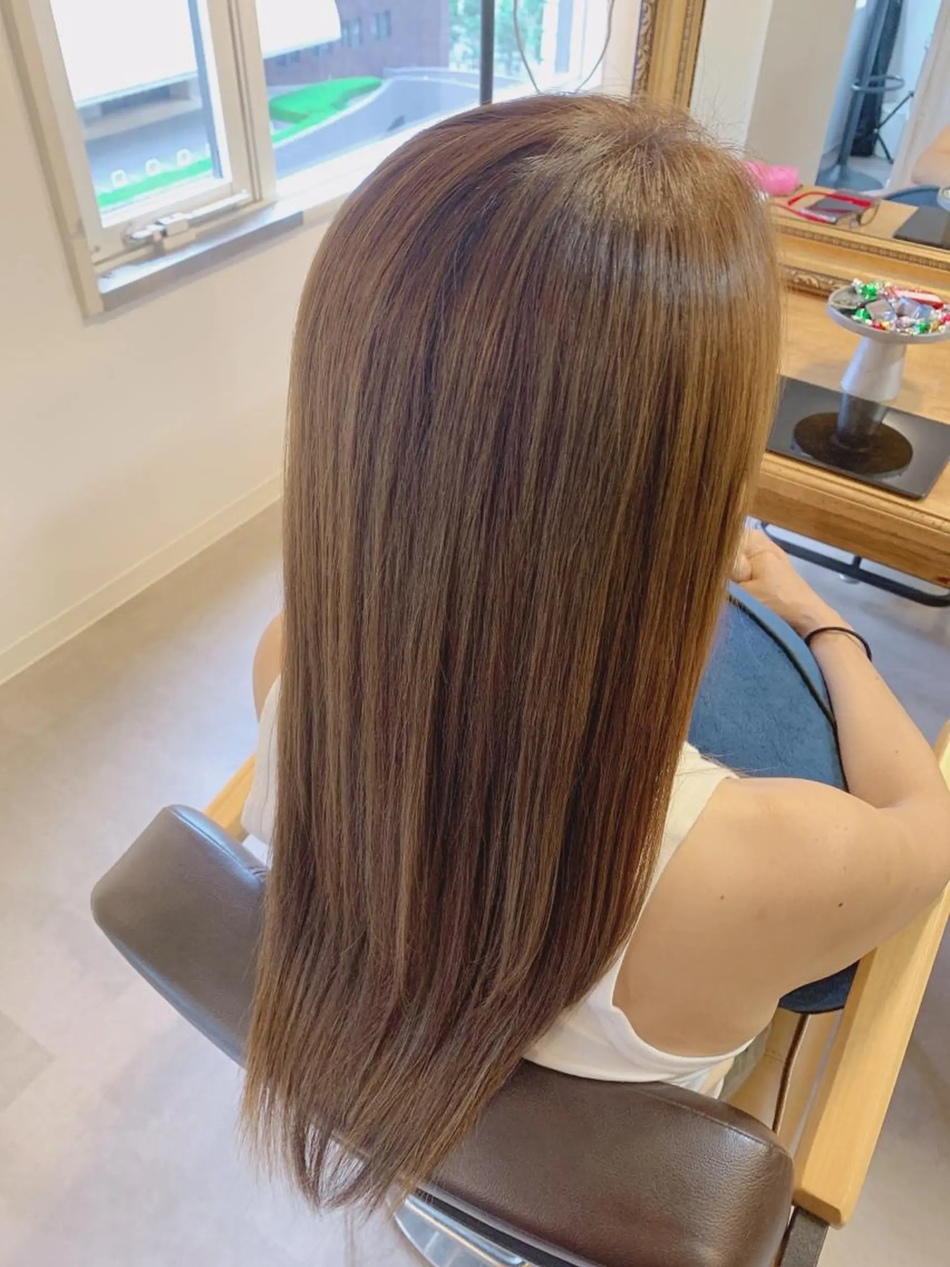 ロング 髪質改善 トリートメント 土井 貴司のヘアスタイル