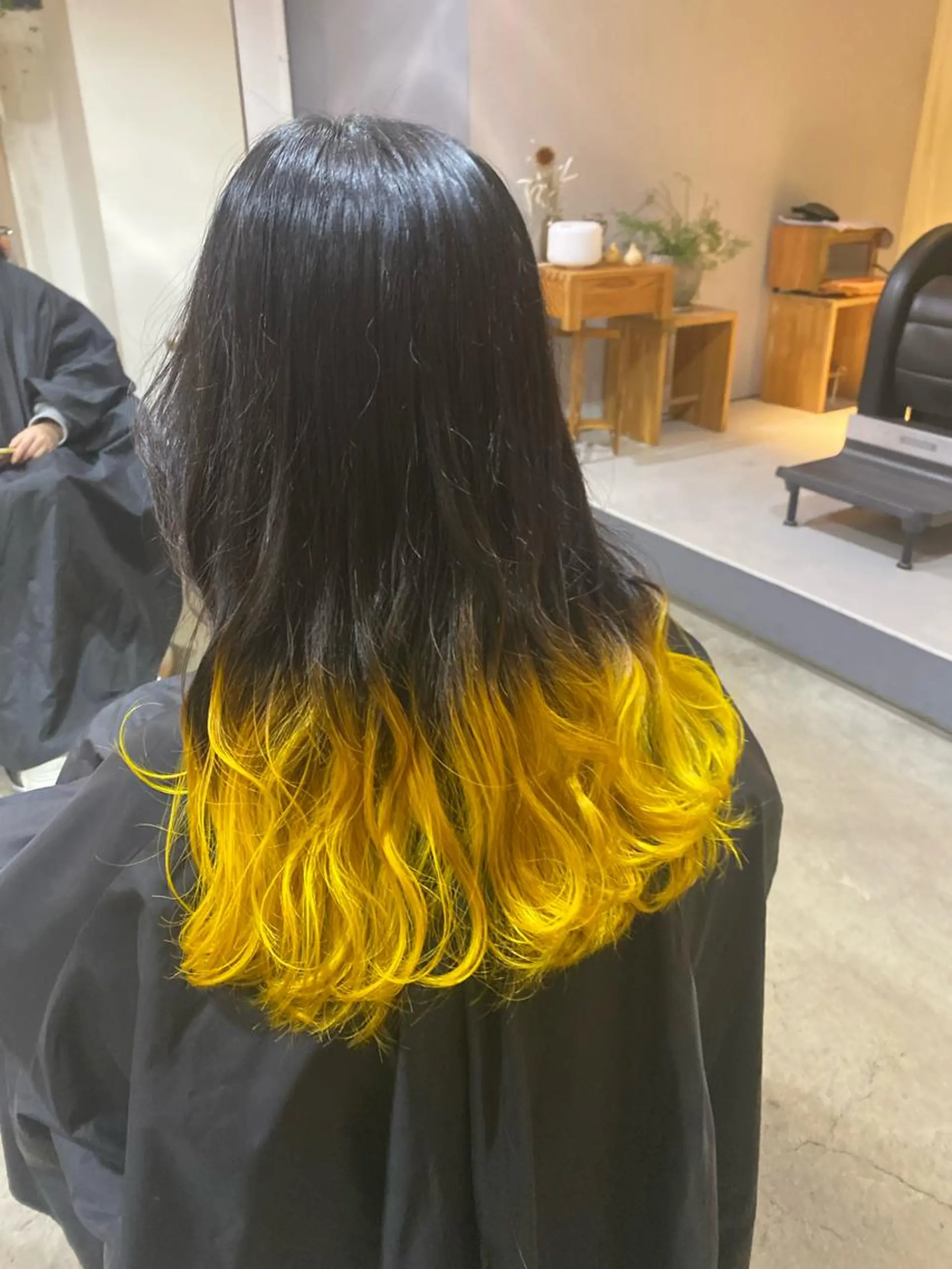 ロング 福島 優夢のヘアスタイル