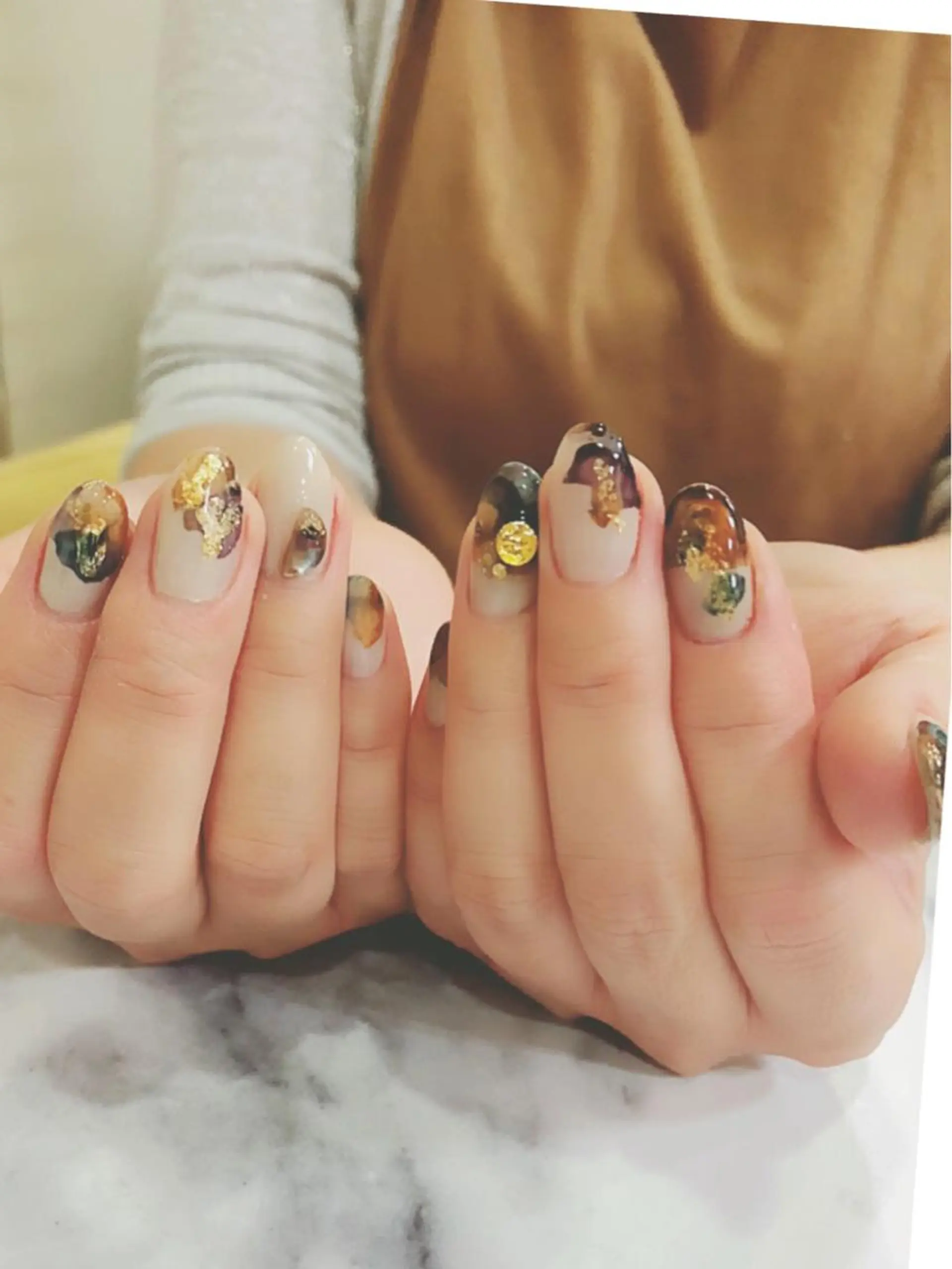 ネイル arm in arm ︎✿Yamamotoのマツエク・マツパデザイン