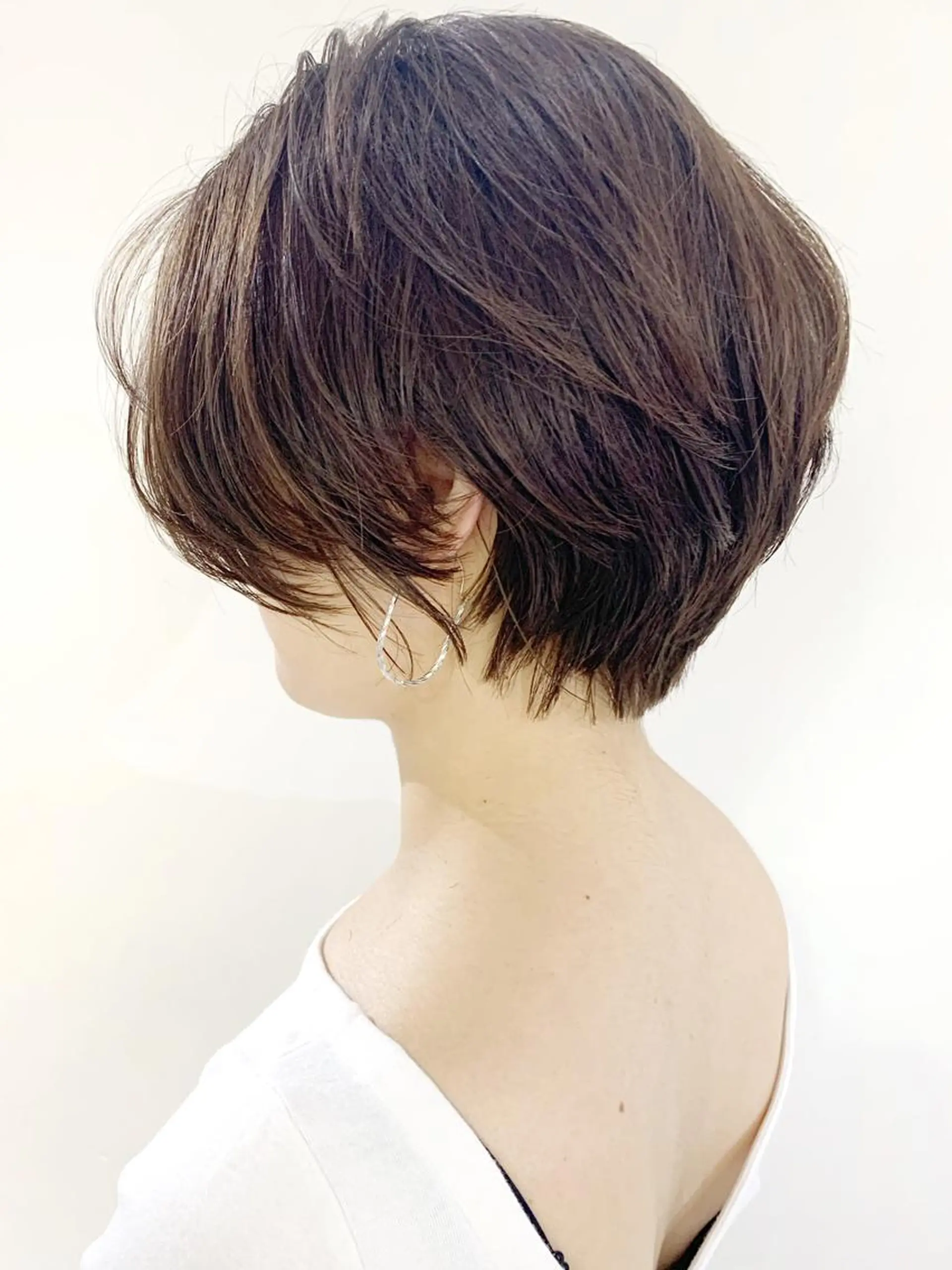 ショート カラー ショートボブ ハイライトカラー ボブ ハイライト ショートヘア カット ヘアカラー トリートメント ボブ/大人ヘア k-two濱田のヘアスタイル