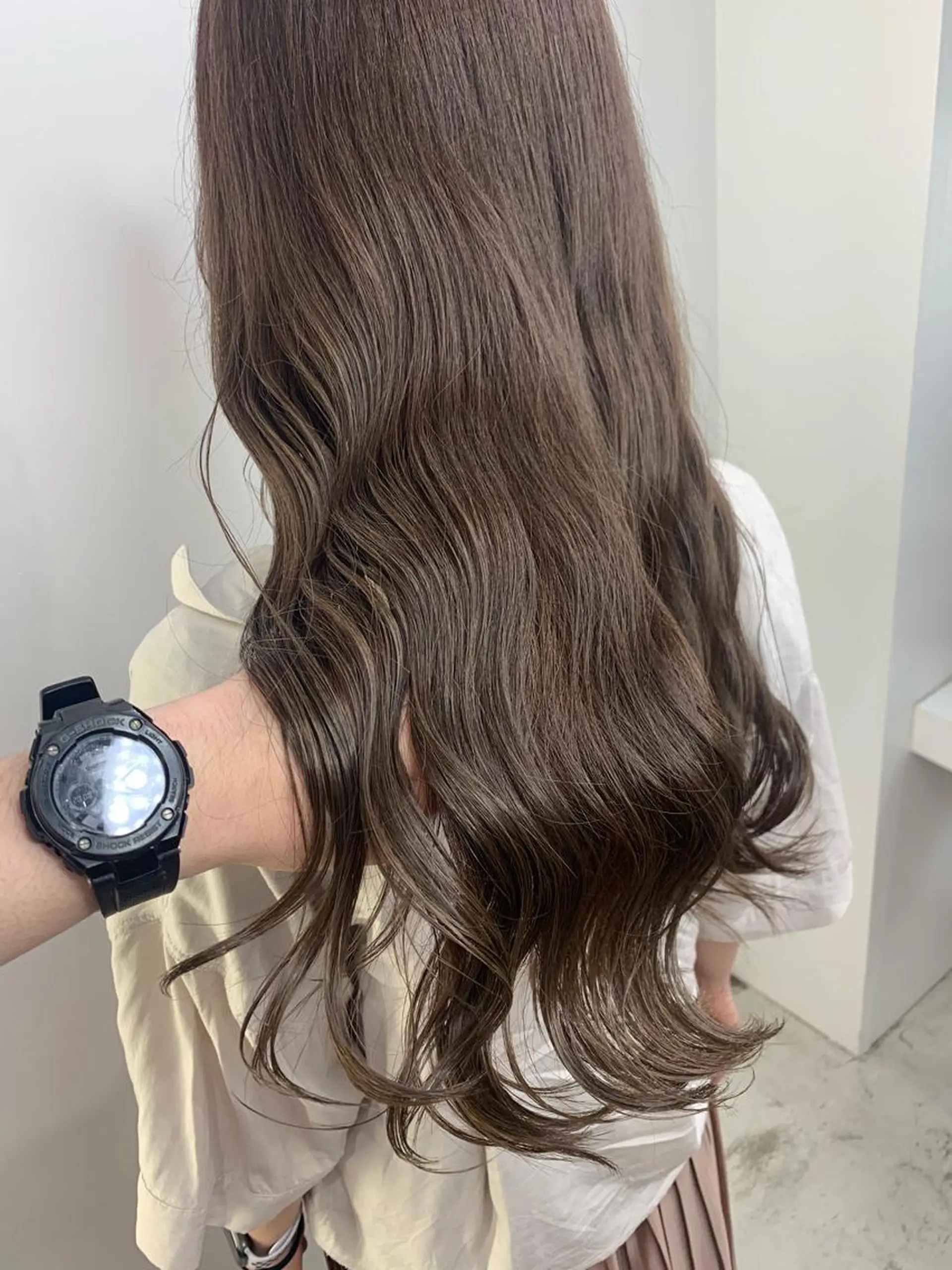 ロング カット ヘアカラー トリートメント 🌿大内雅斗 🌿韓国ヘアのヘアスタイル