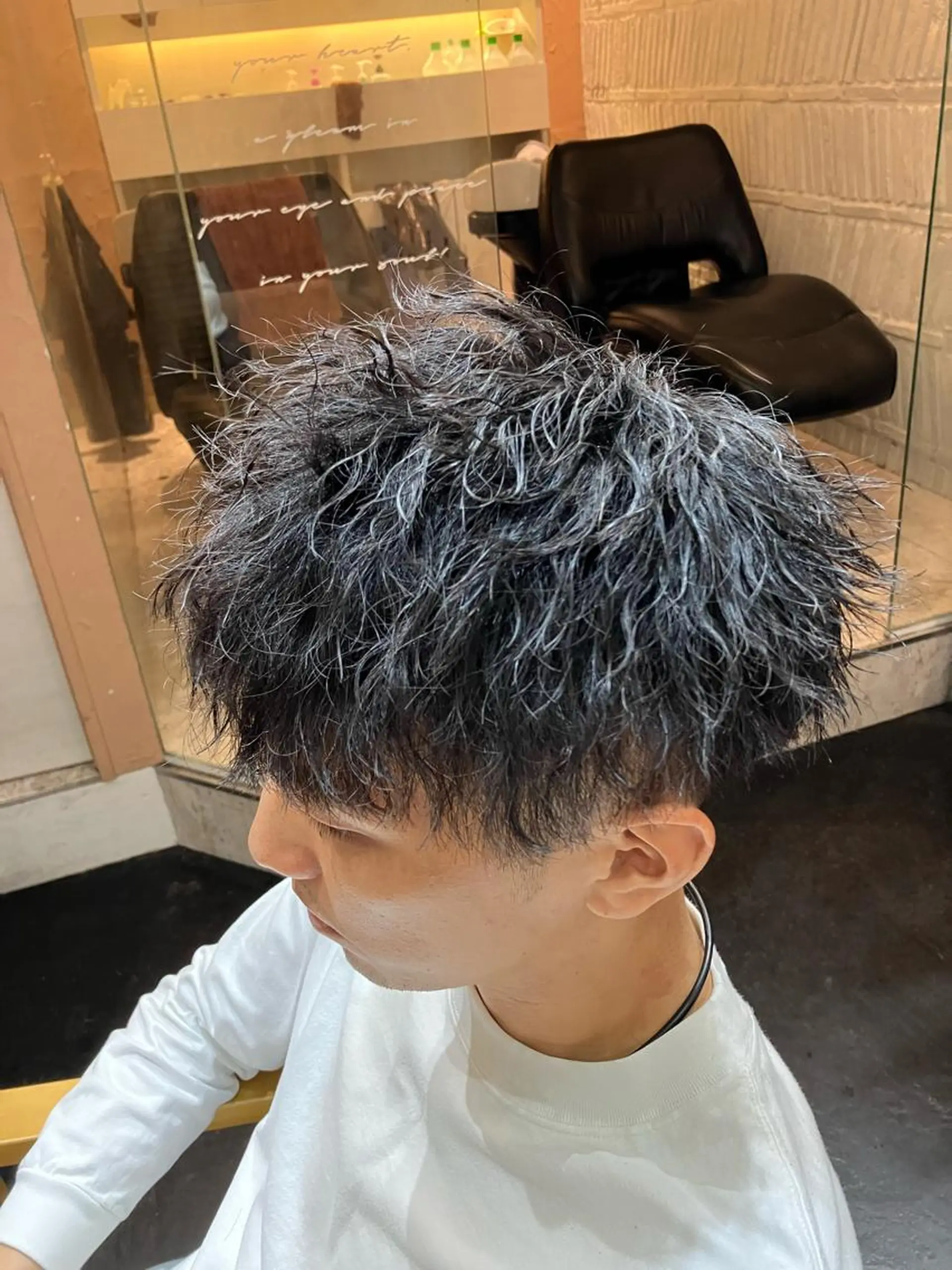 パーマ メンズ カット パーマ メンズ特化/パーマ/ フェードWATARUのヘアスタイル