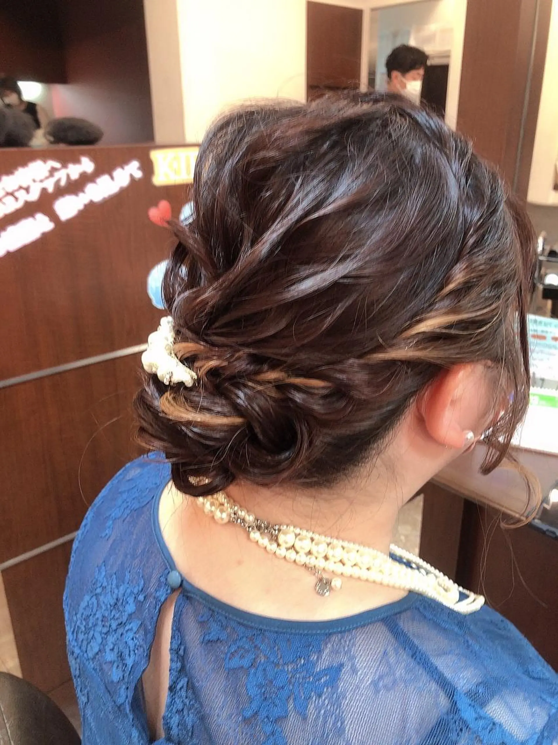 セミロング ヘアアレンジ ロングレイヤー 🤍山内　飛鳥🤍のヘアスタイル