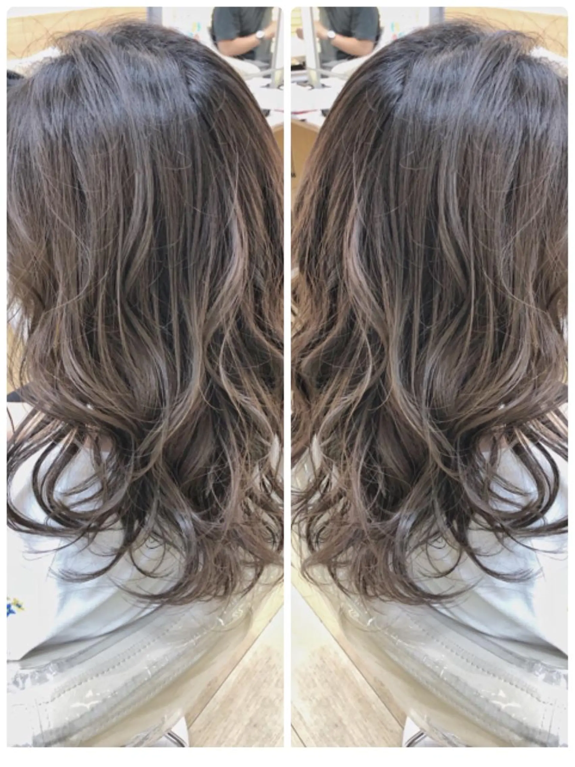 ミディアム 外国人風カラー Ash 津田沼店のヘアスタイル